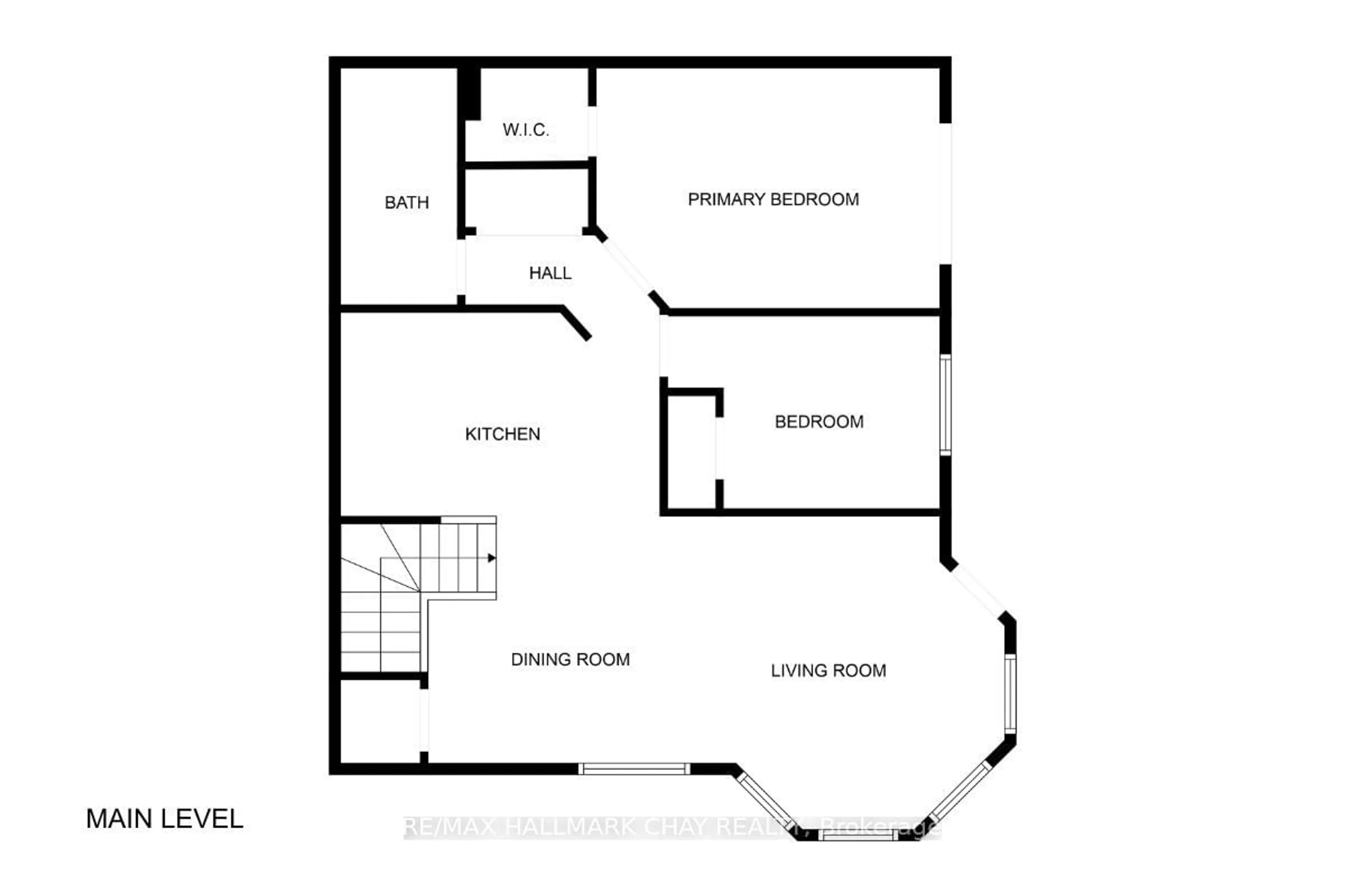 Floor plan for 492 LACLIE St #301, Orillia Ontario L3V 7V2