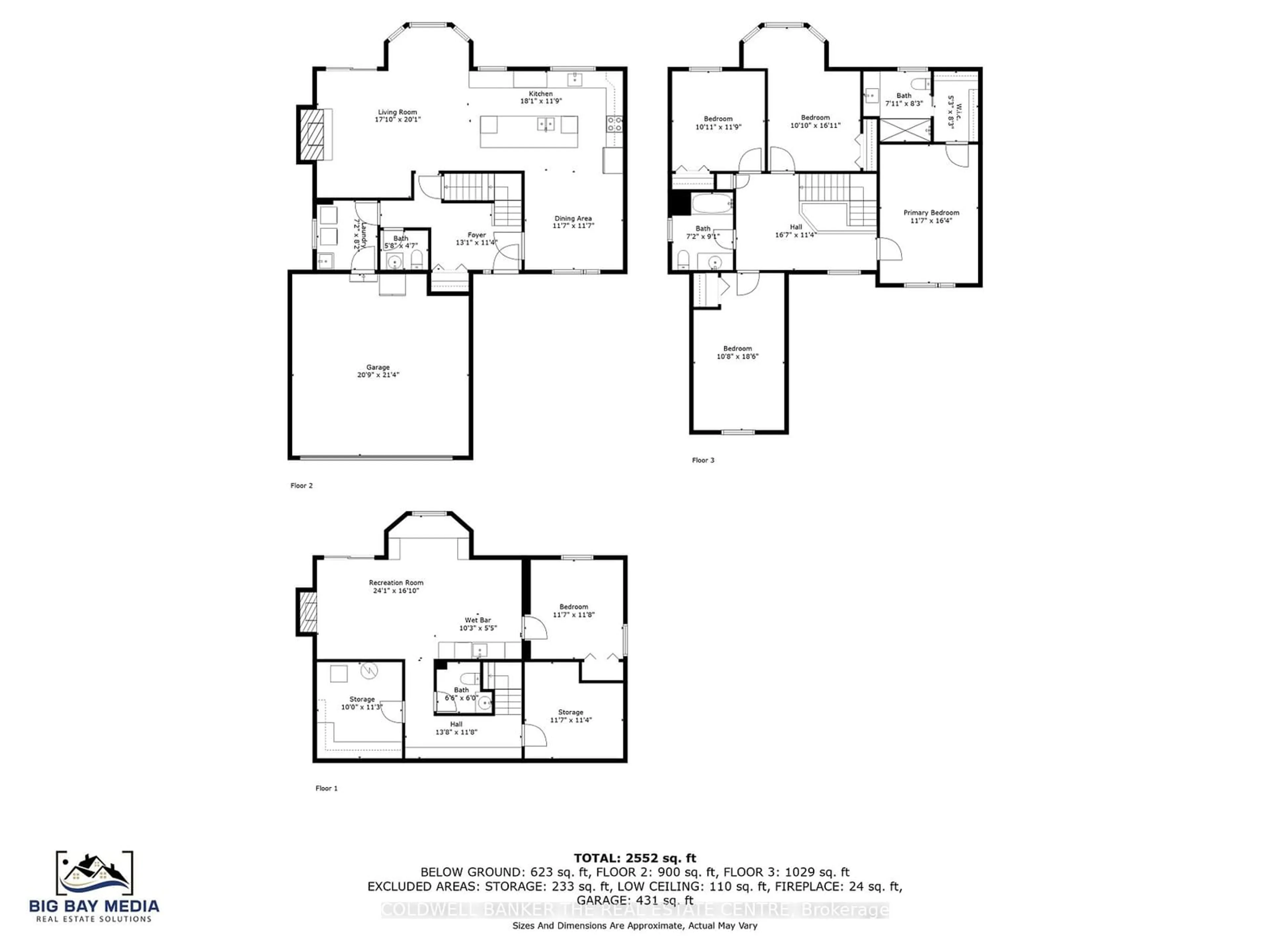 Floor plan for 52 Mayfair Dr, Barrie Ontario L4N 6Y7