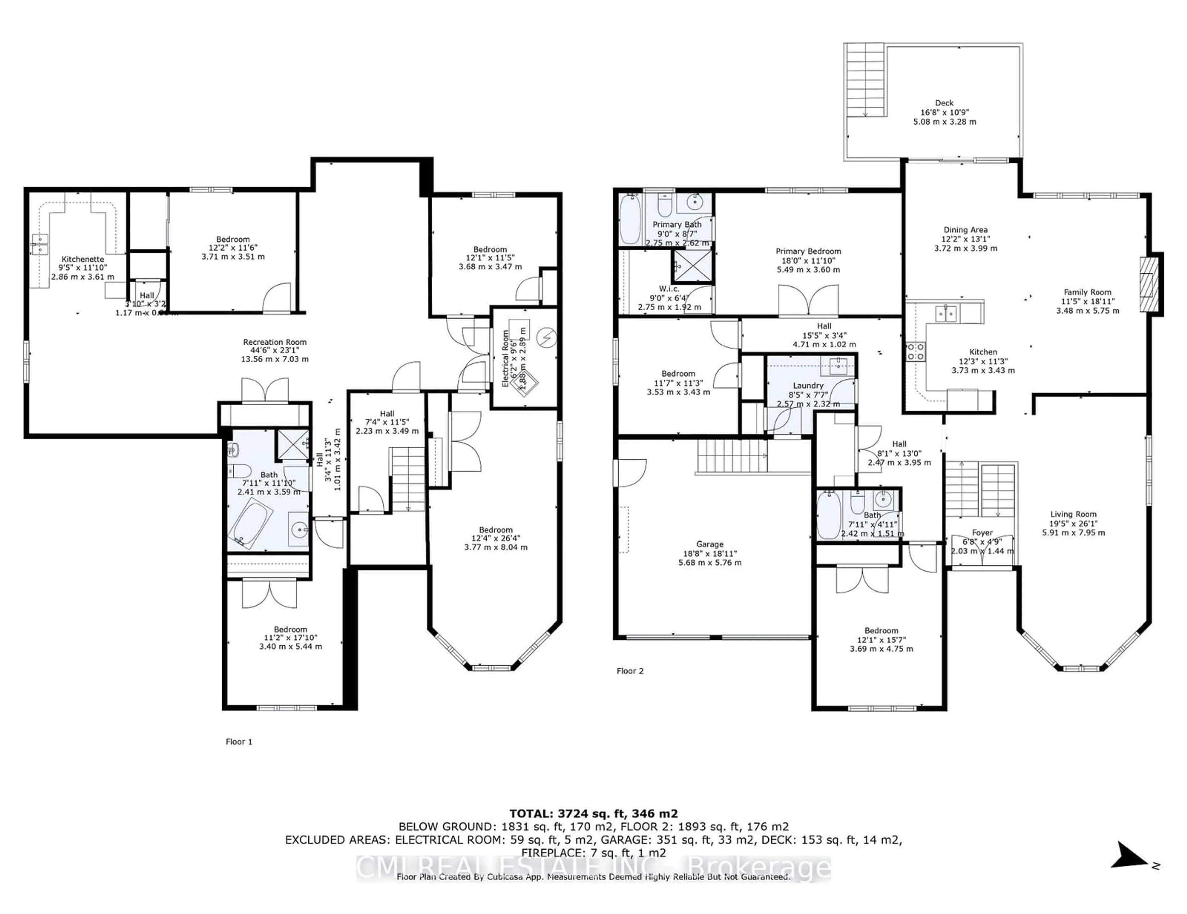 Floor plan for 88 41st St, Wasaga Beach Ontario L9Z 1Z7