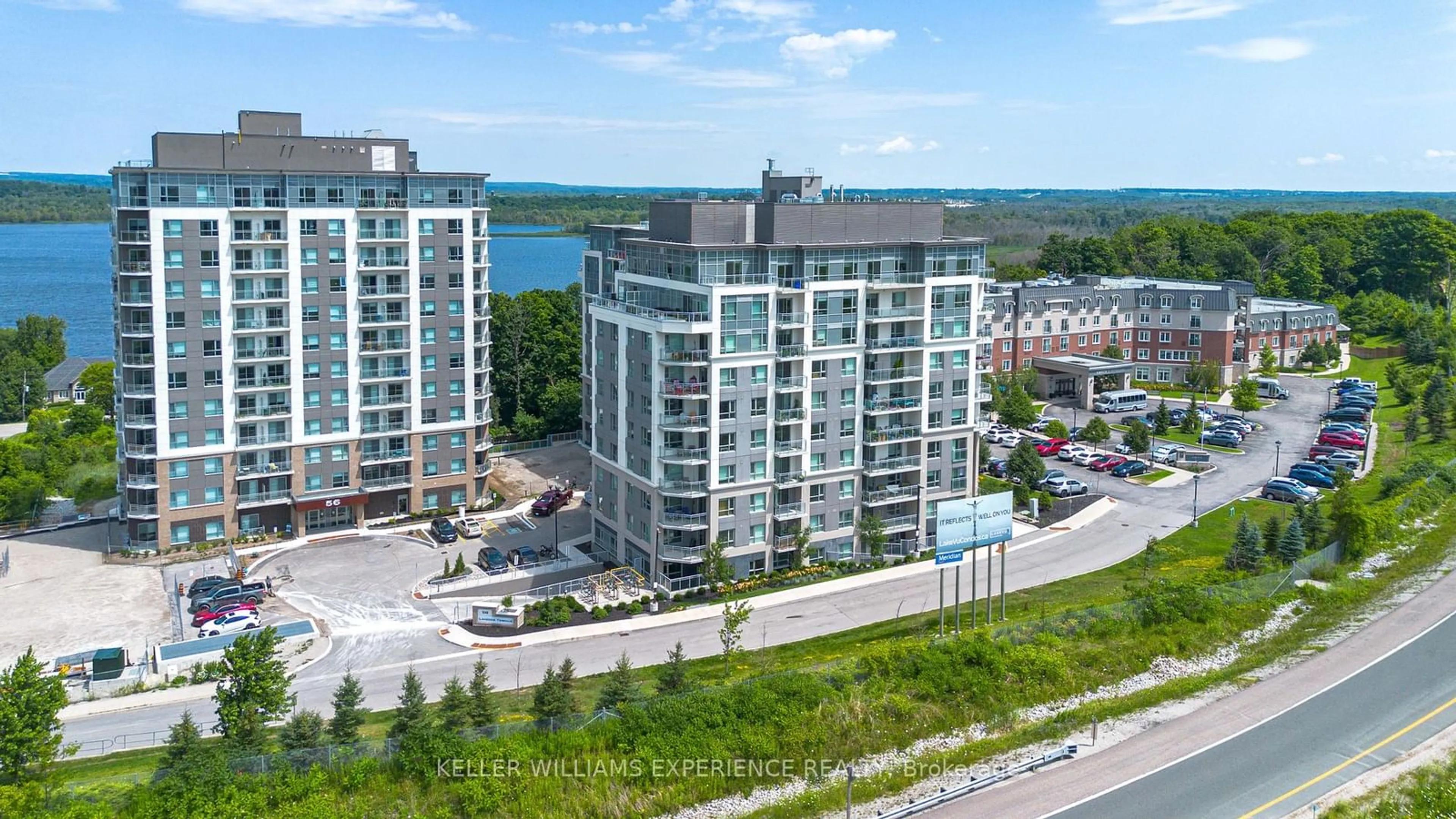 A pic from exterior of the house or condo for 58 Lakeside Terr #205, Barrie Ontario L4M 0H9