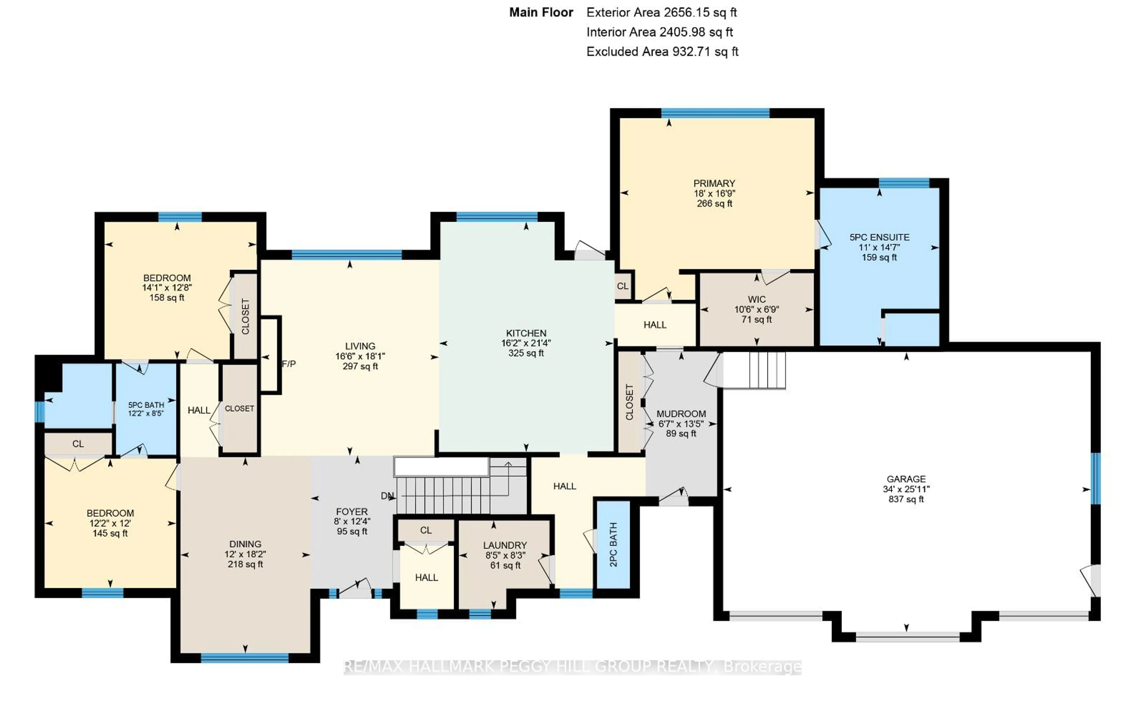 Floor plan for 28 Heron Blvd, Springwater Ontario L9X 0J1