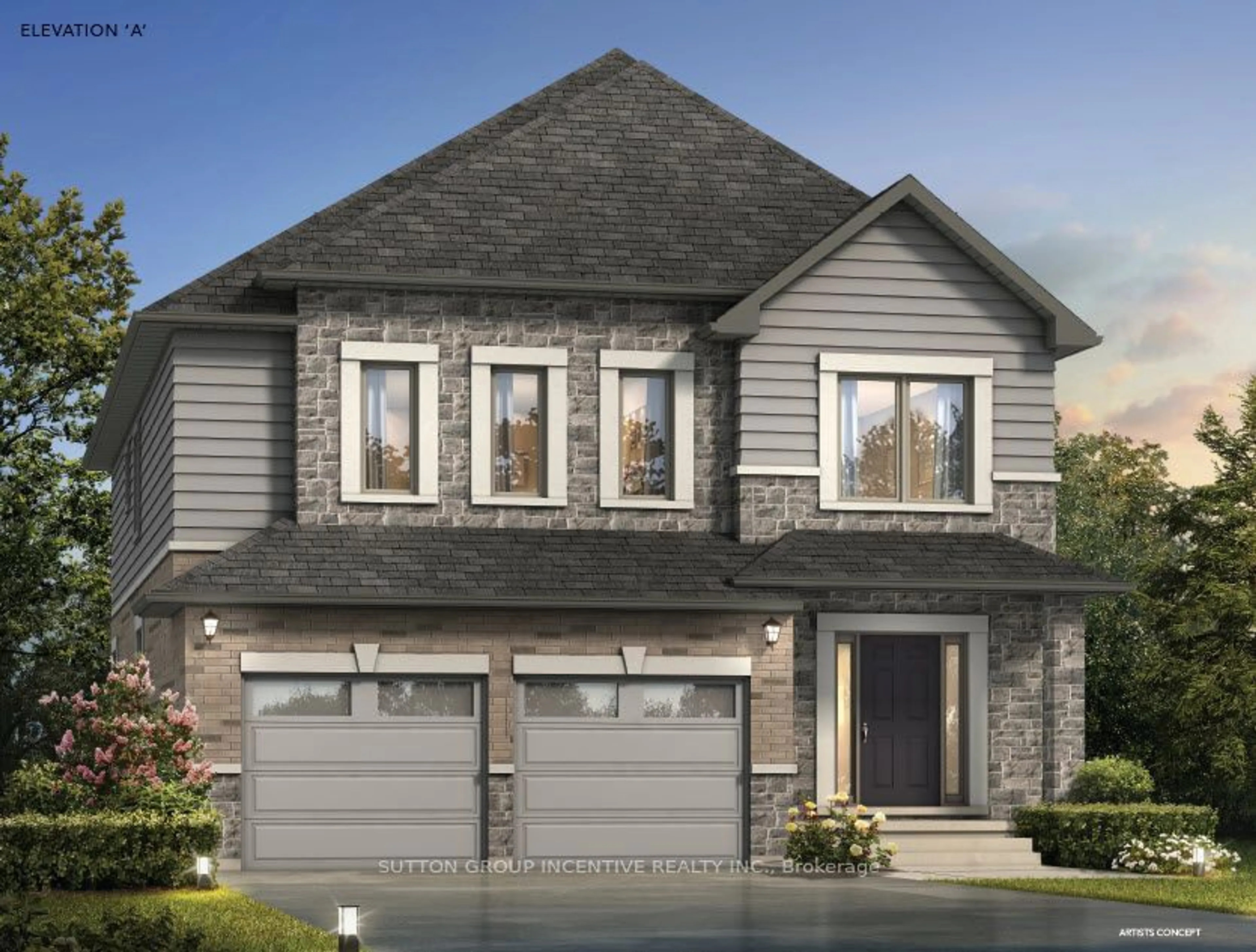 Frontside or backside of a home for Lot 43 Orion Blvd, Orillia Ontario L3V 6H2