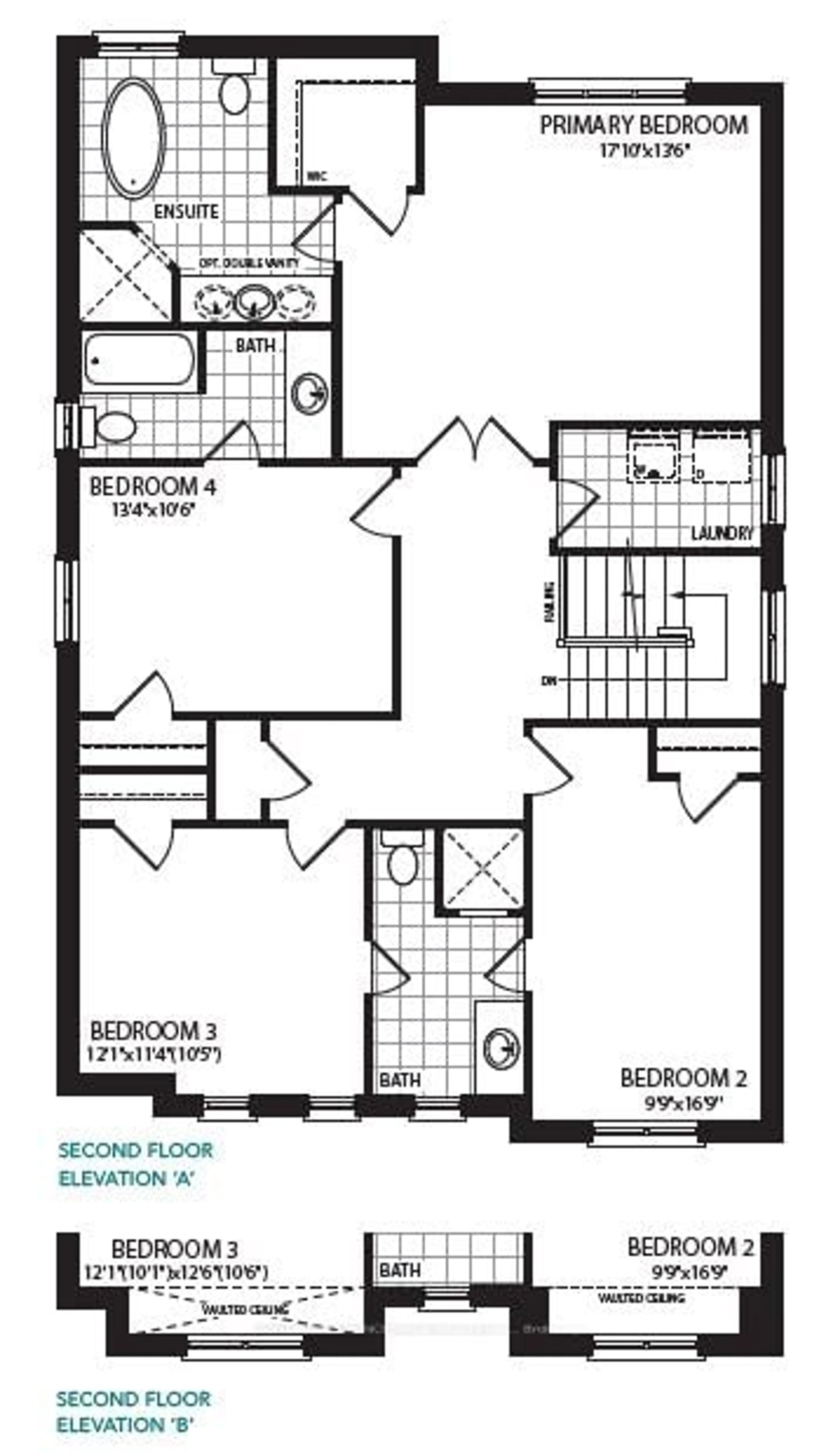 Floor plan for Lot 43 Orion Blvd, Orillia Ontario L3V 6H2