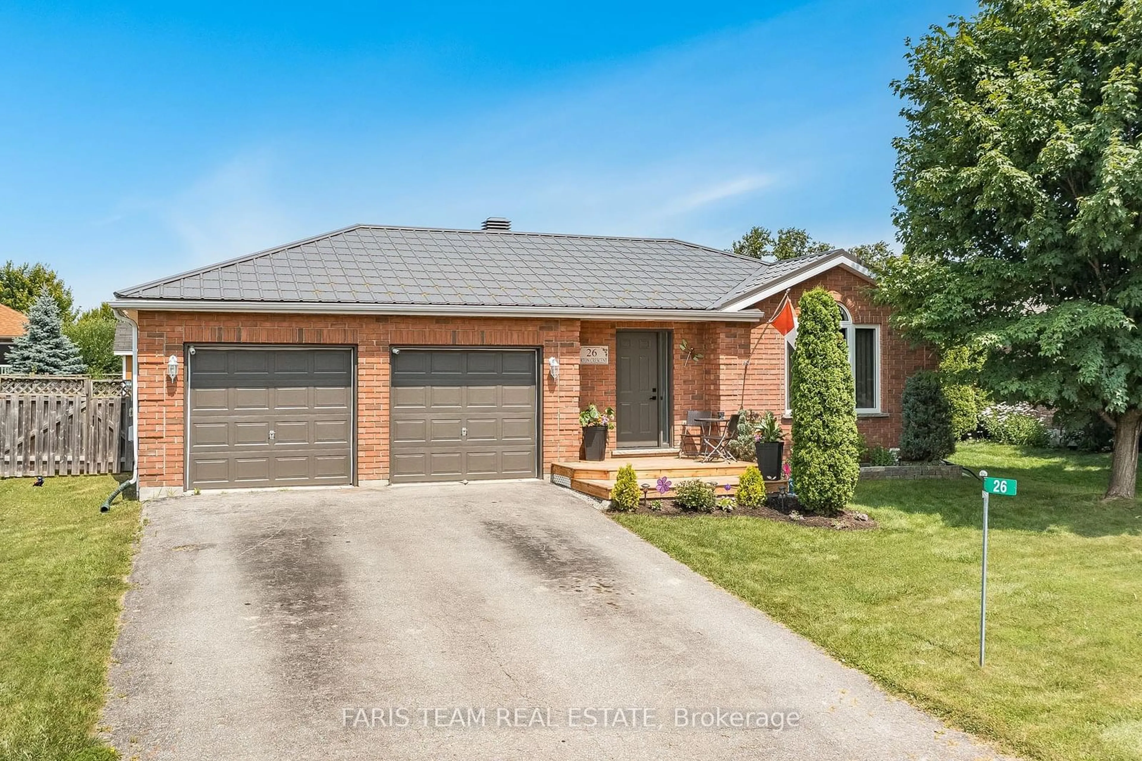 Home with brick exterior material for 26 Burton Cres, Springwater Ontario L0L 1P0