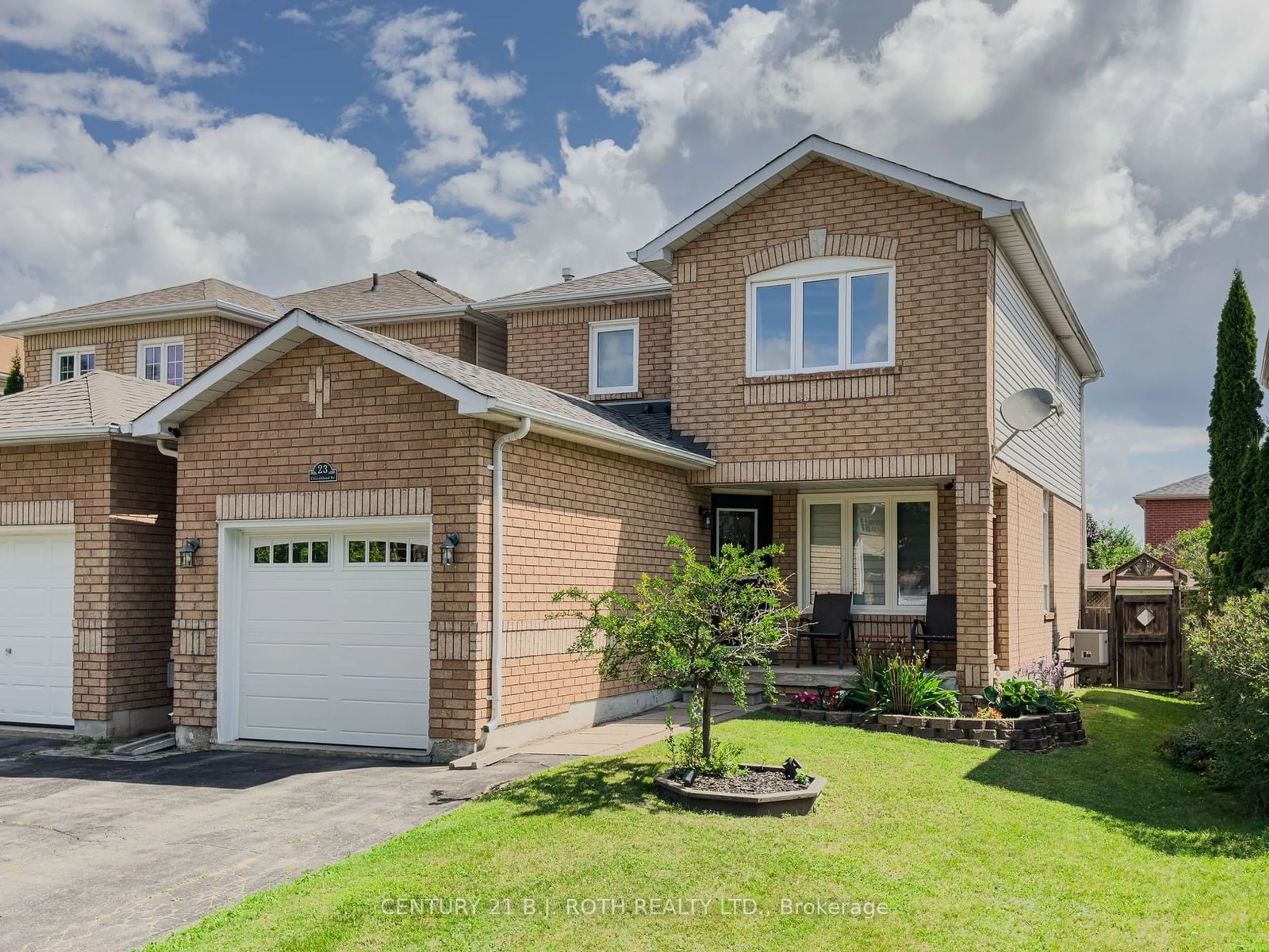 Home with brick exterior material for 23 CHURCHLAND Dr, Barrie Ontario L4N 8P9