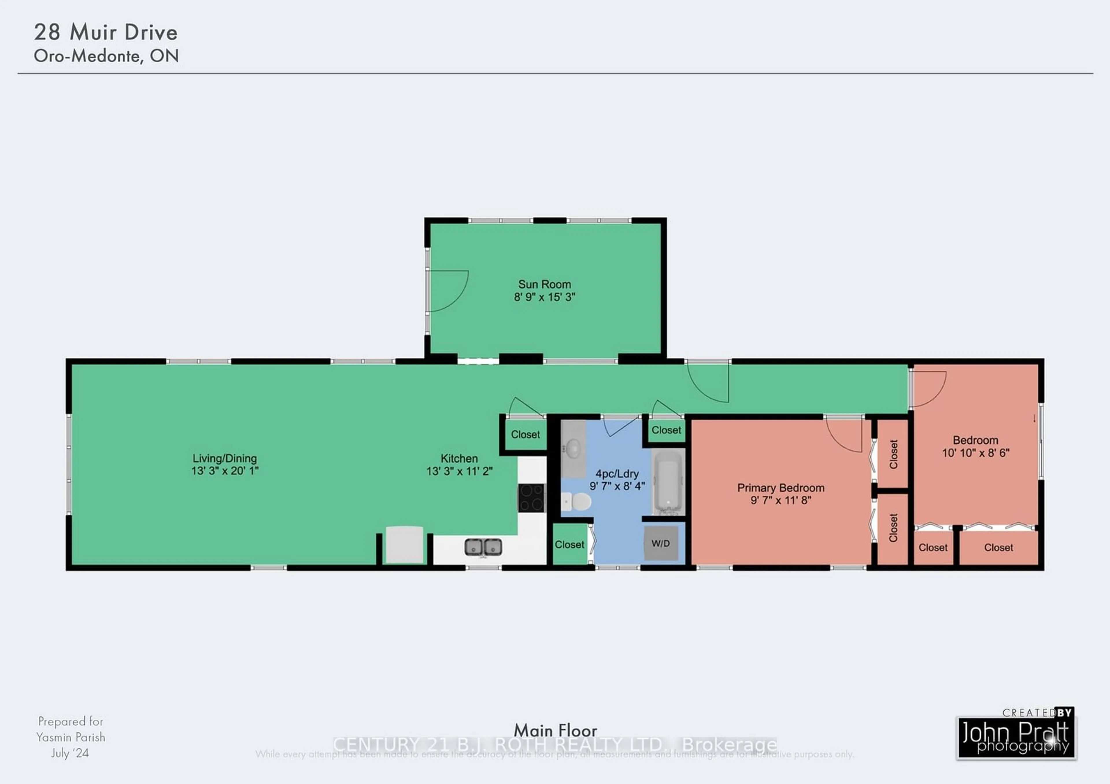 Floor plan for 28 Muir Dr, Orillia Ontario L3V 0P9
