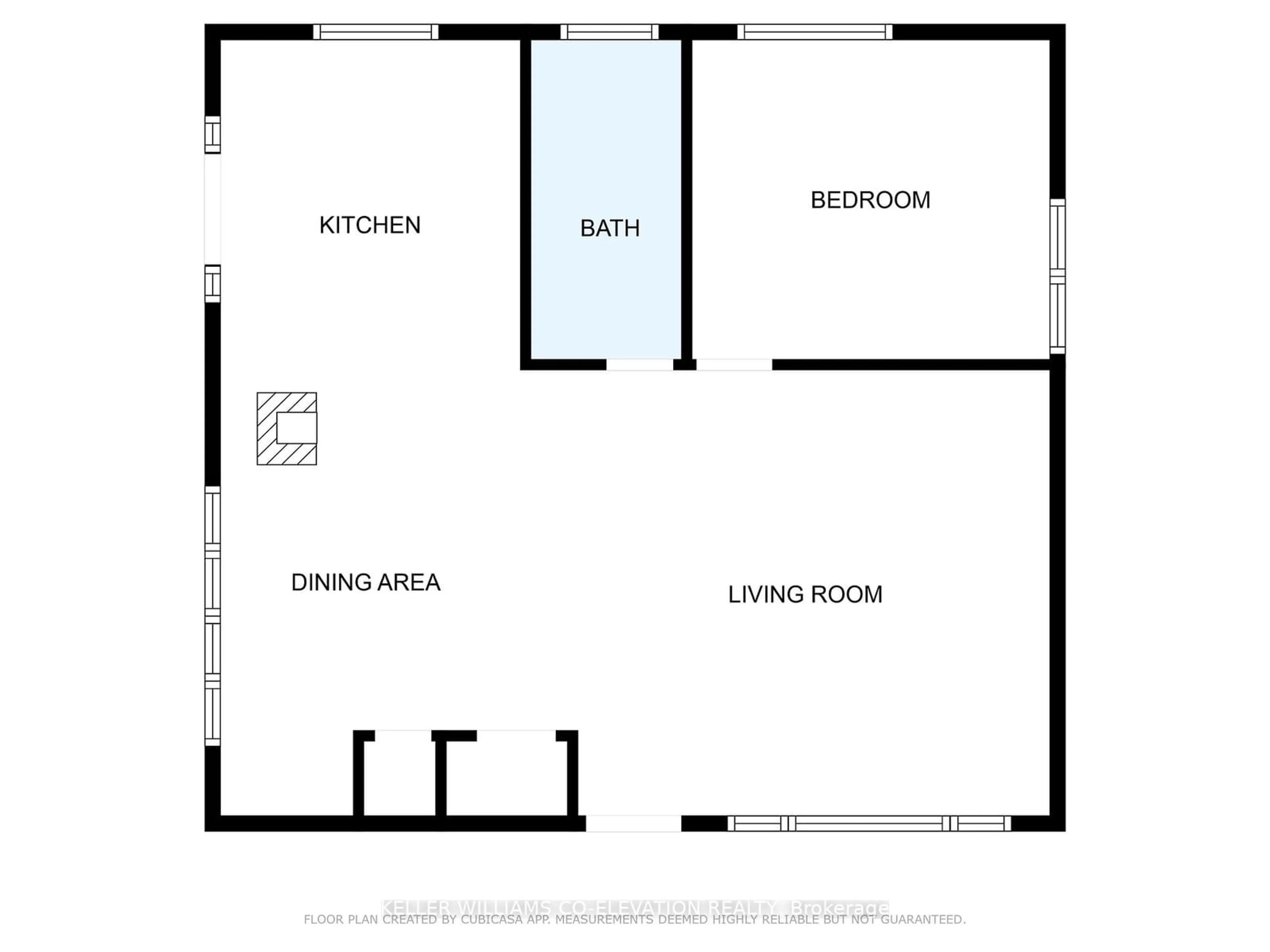 Floor plan for 56 Meadows Ave, Tay Ontario L0K 2C0