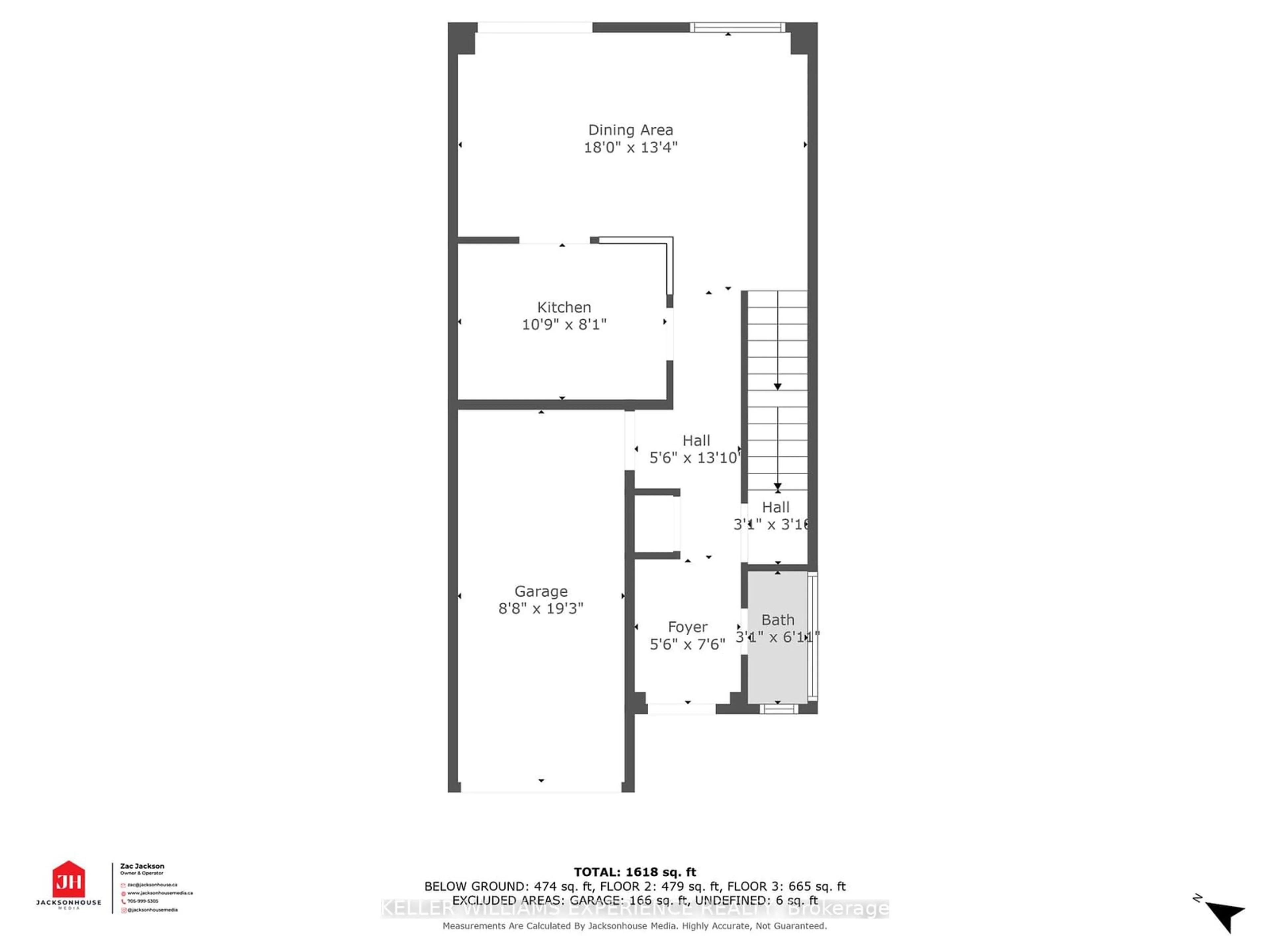 Floor plan for 10 Michelle Dr, Orillia Ontario L3V 0B4