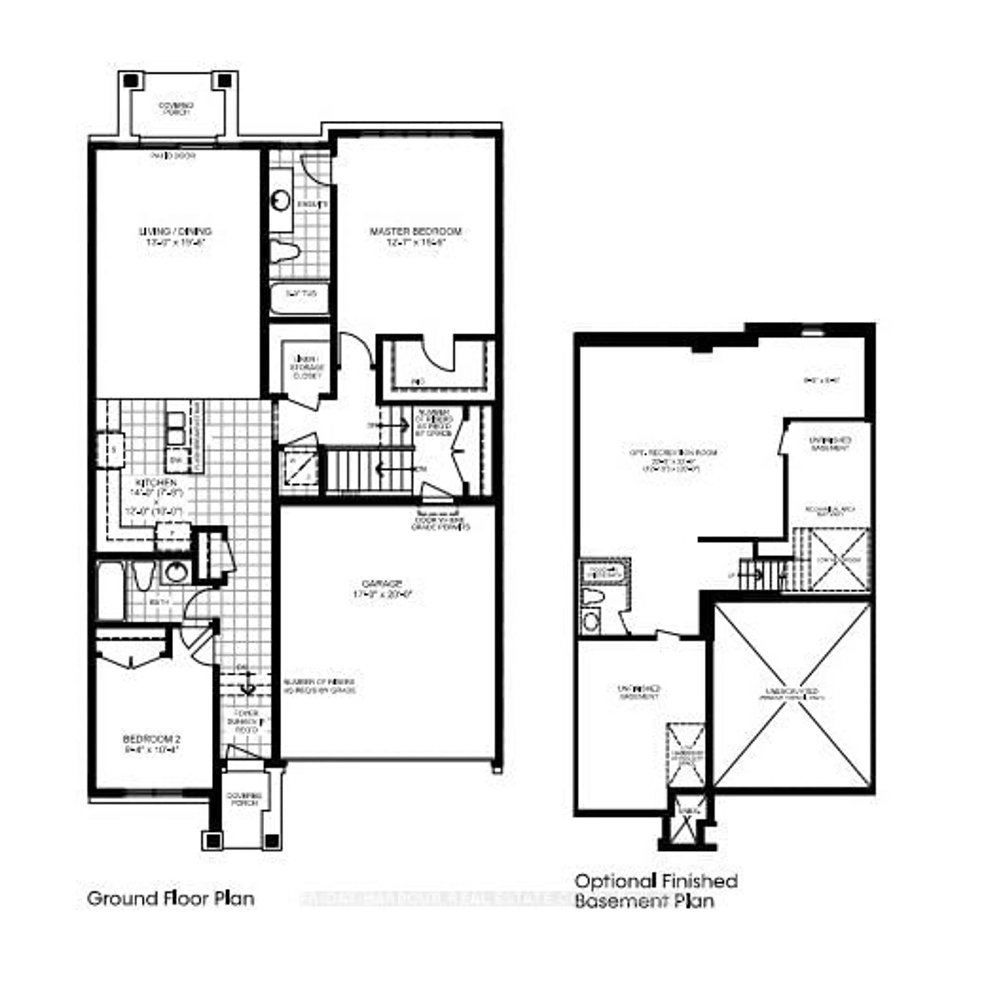 Floor plan for 537 Hudson Cres, Midland Ontario L4R 0J2