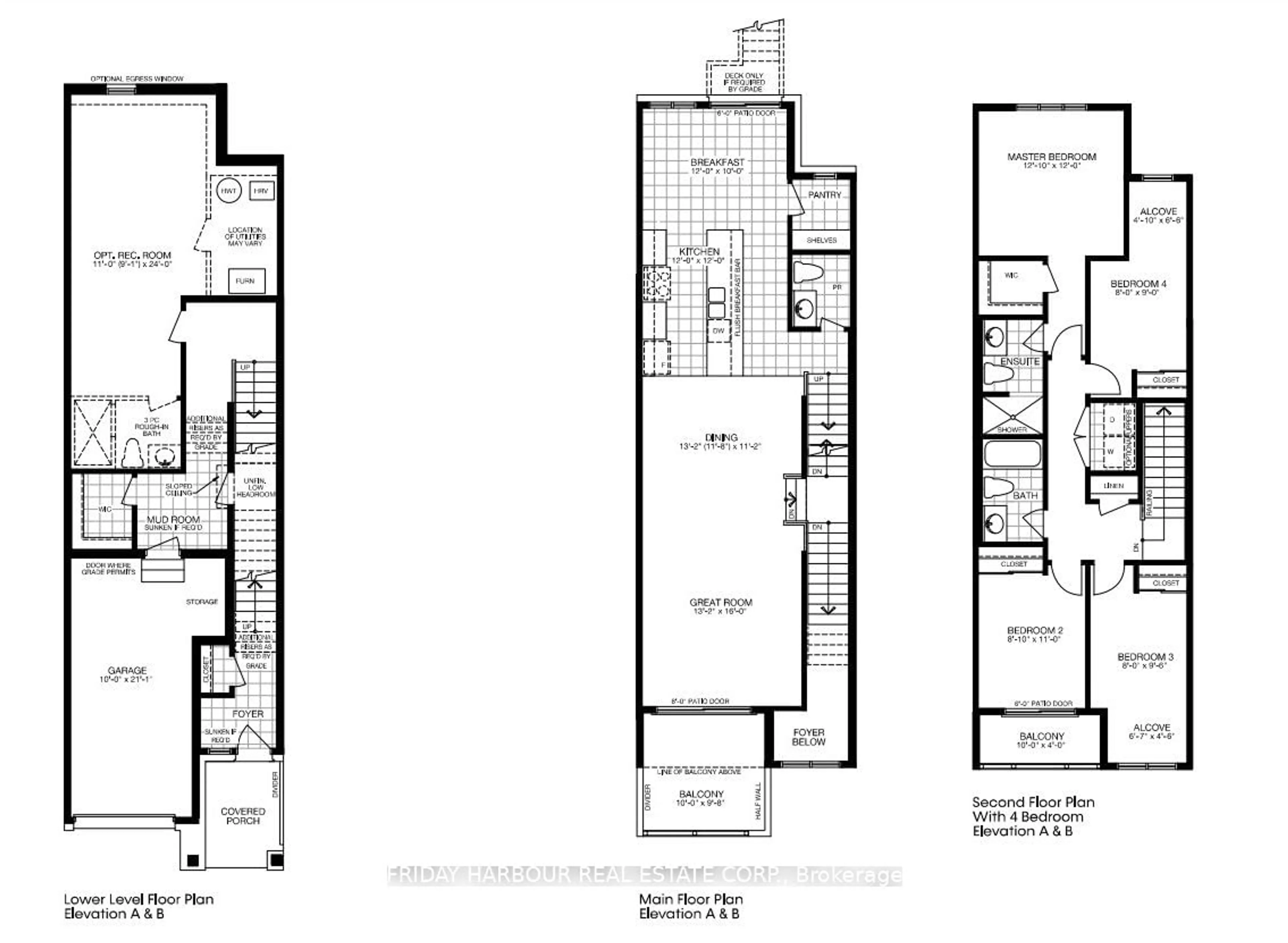 Floor plan for 552 Hudson Cres, Midland Ontario L4R 0J2