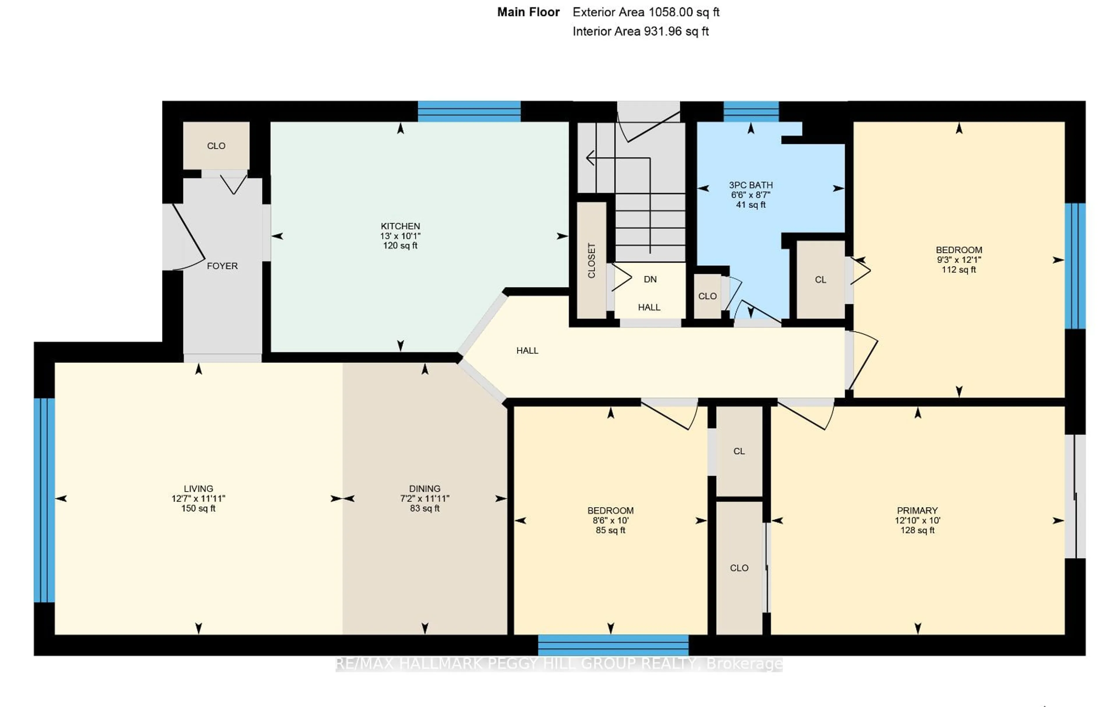 Floor plan for 42 Poyntz St, Penetanguishene Ontario L9M 1N4