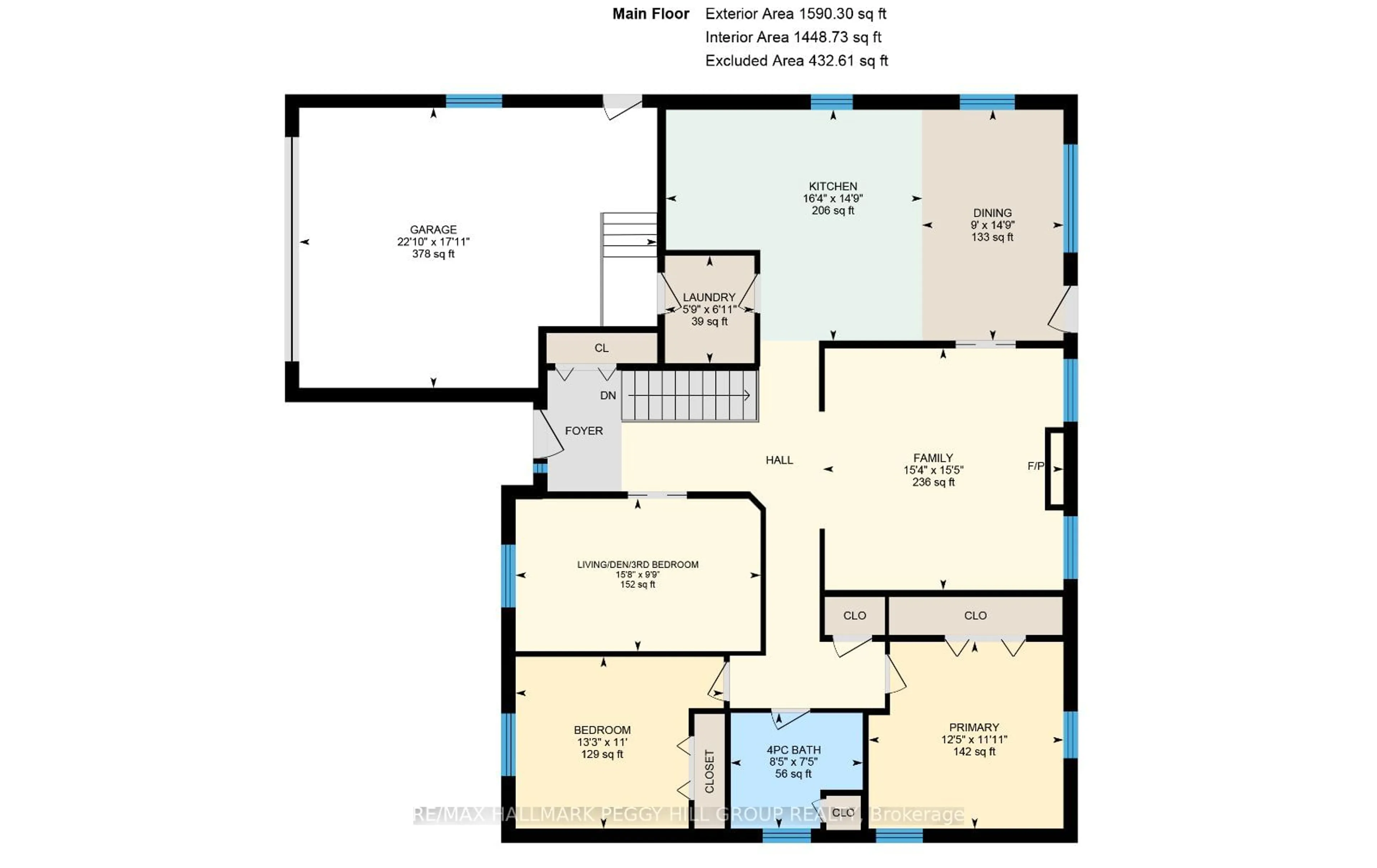 Floor plan for 2275 Mcdonald Rd, Springwater Ontario L0L 1P0