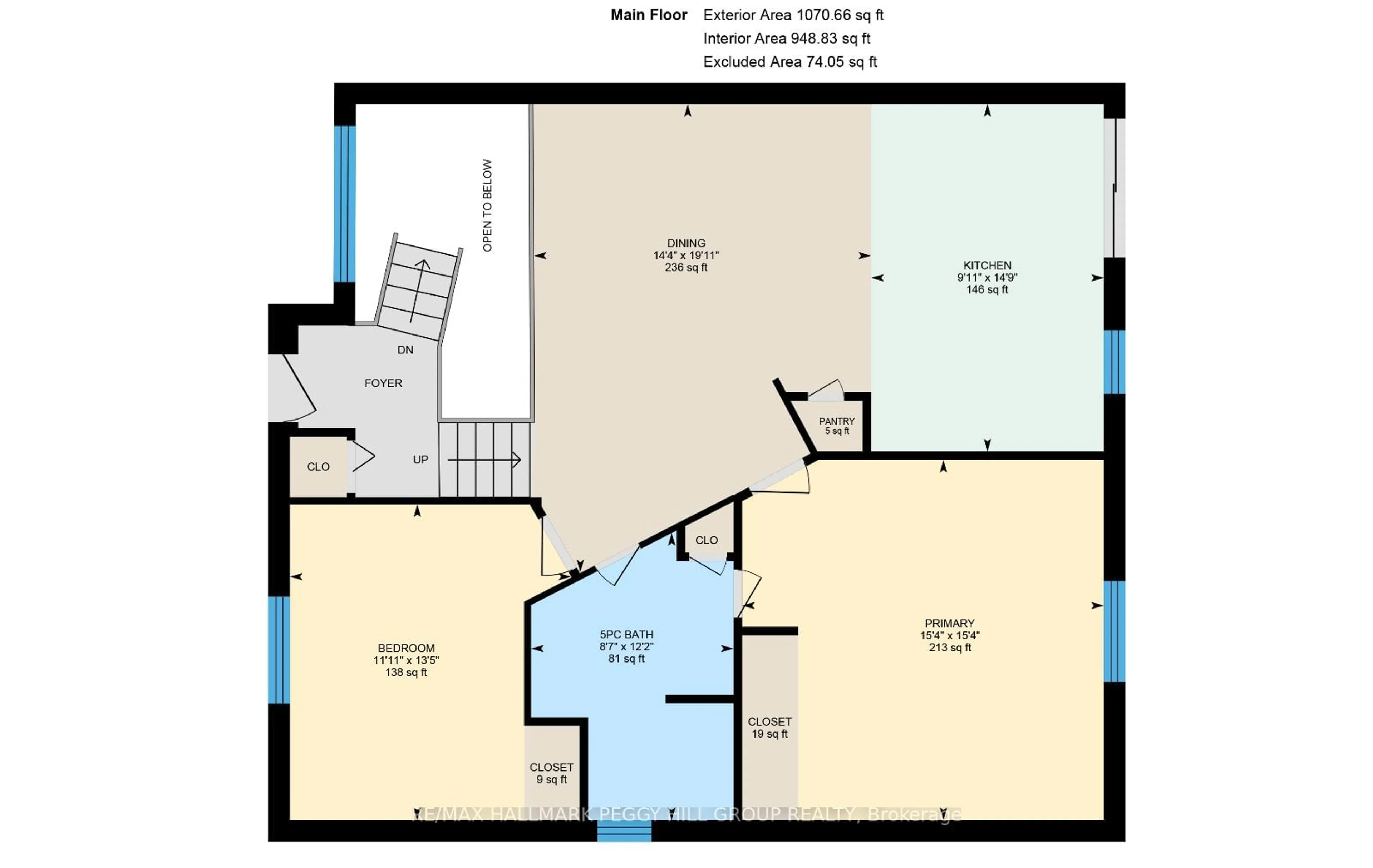 Floor plan for 157 Hickling Tr, Barrie Ontario L4M 5T6