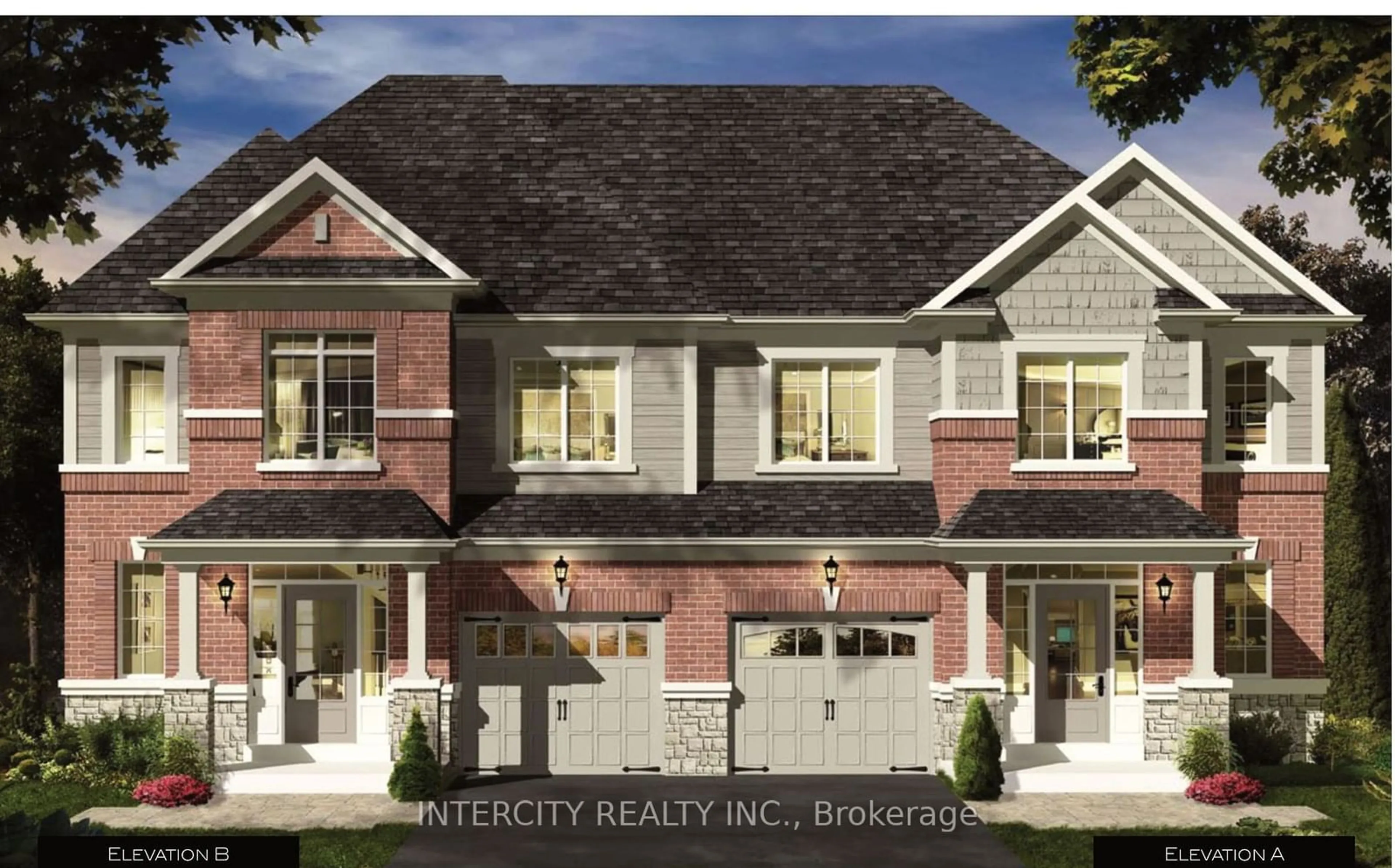 Home with brick exterior material for 1 Mission St, Wasaga Beach Ontario L6Z 0L8