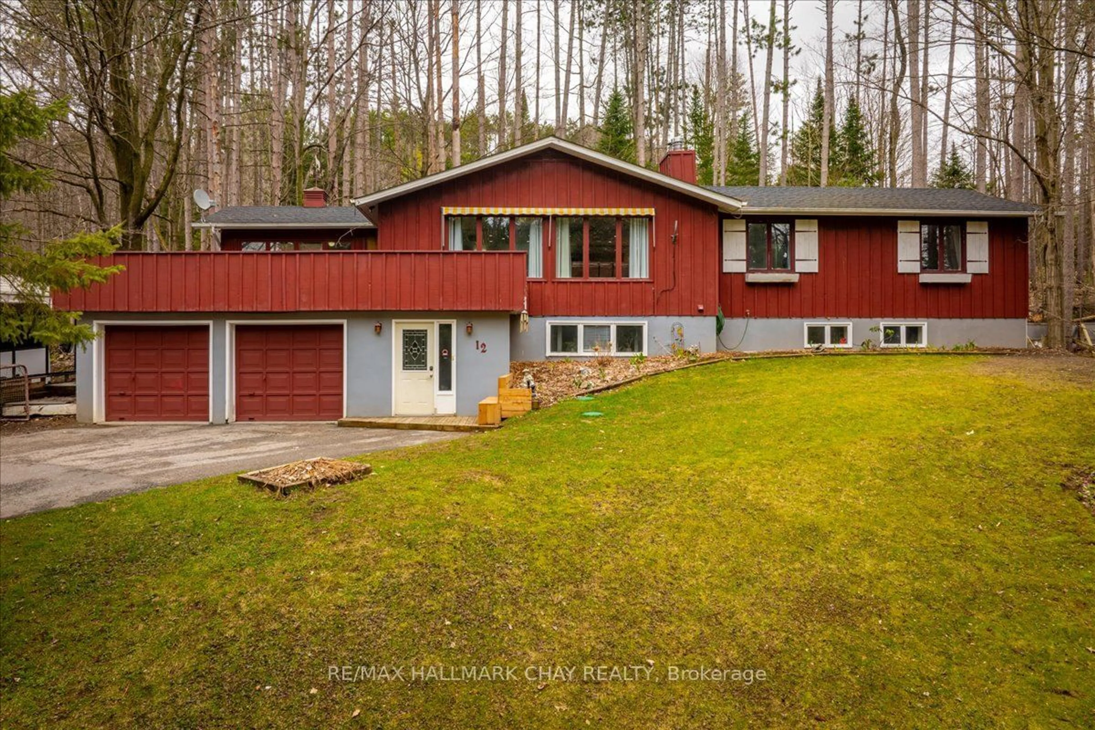 Frontside or backside of a home for 12 Pine Ridge Tr, Oro-Medonte Ontario L4M 4Y8