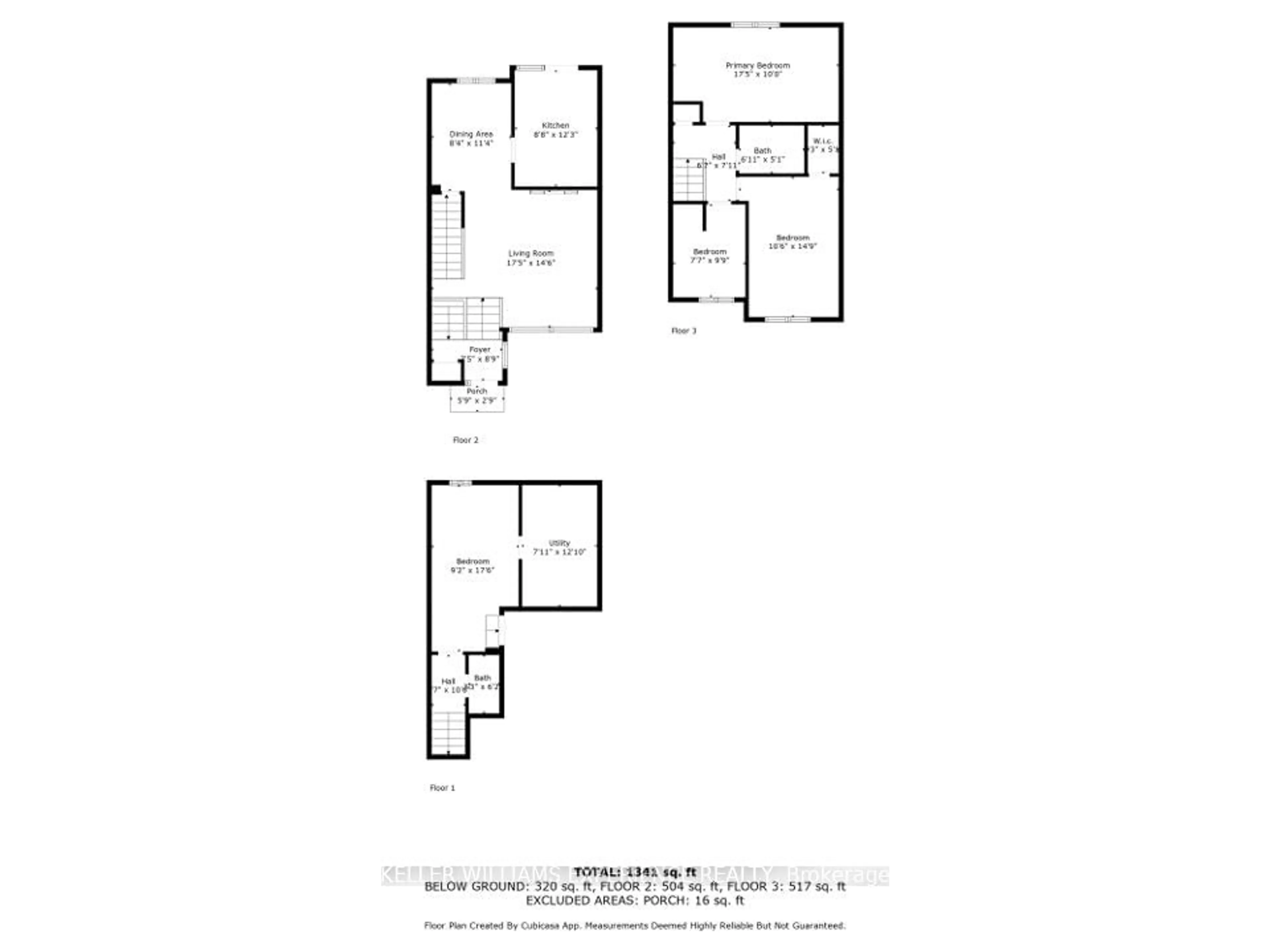 Floor plan for 63 Ferris Lane #I2, Barrie Ontario L4M 5C4