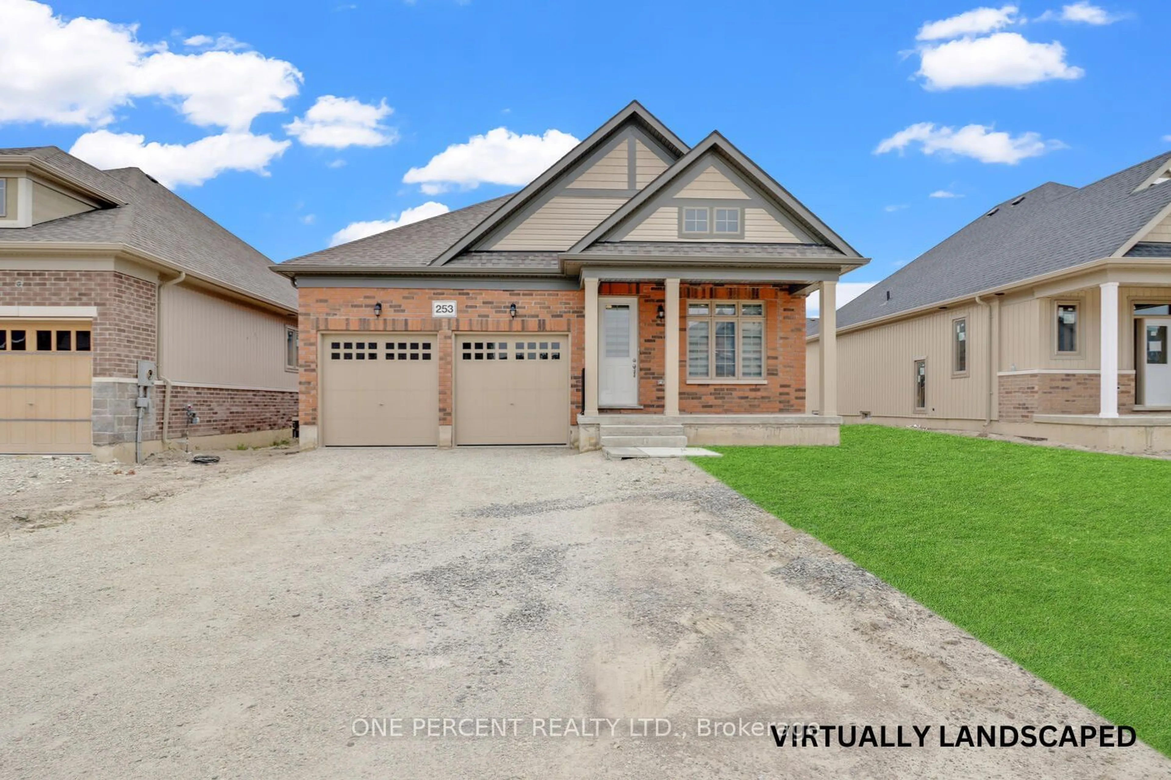 Frontside or backside of a home, the street view for 253 Wilcox Dr, Clearview Ontario L0M 1S0