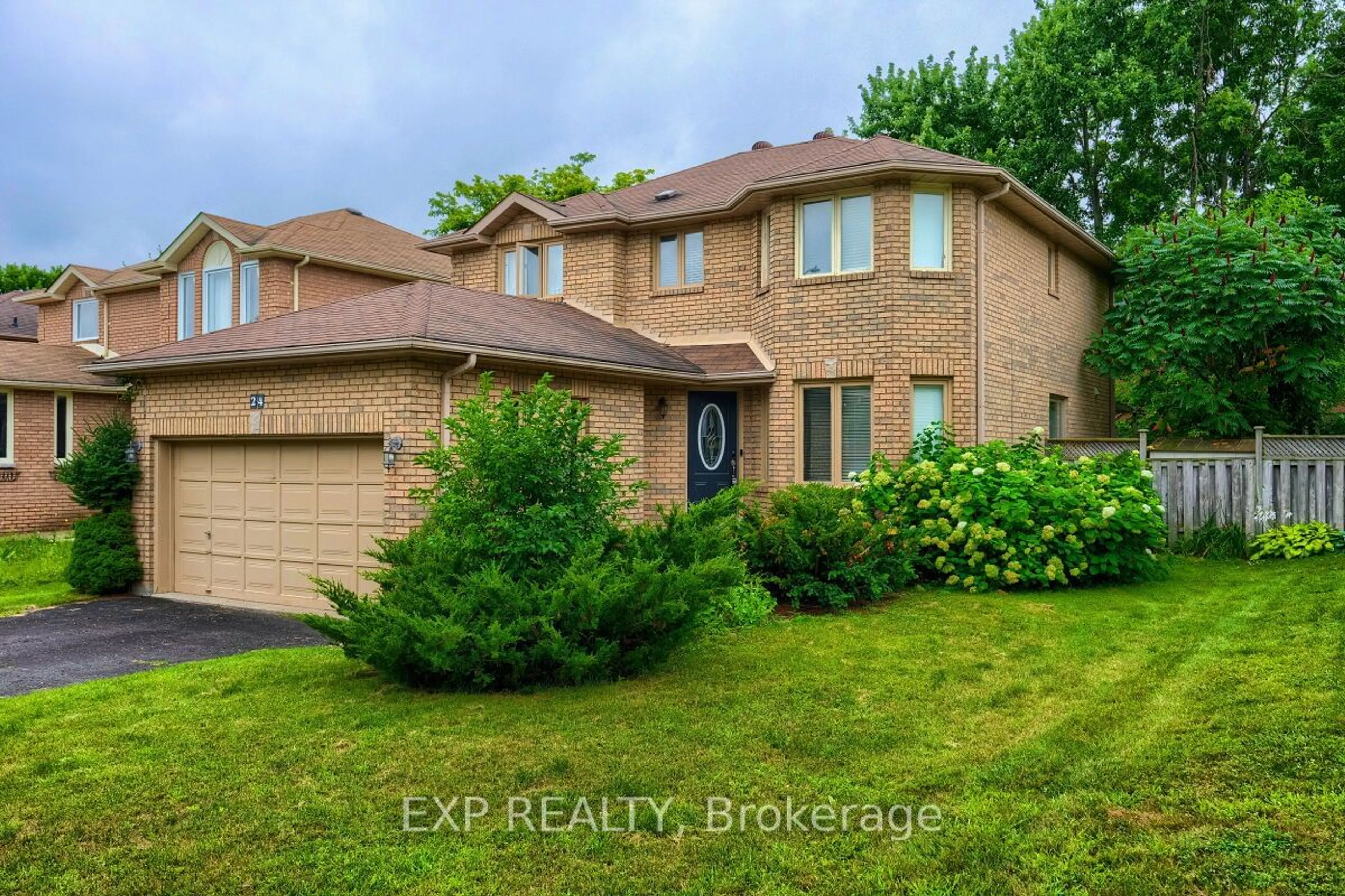 Frontside or backside of a home, the street view for 24 Neelands St, Barrie Ontario L4N 7A1