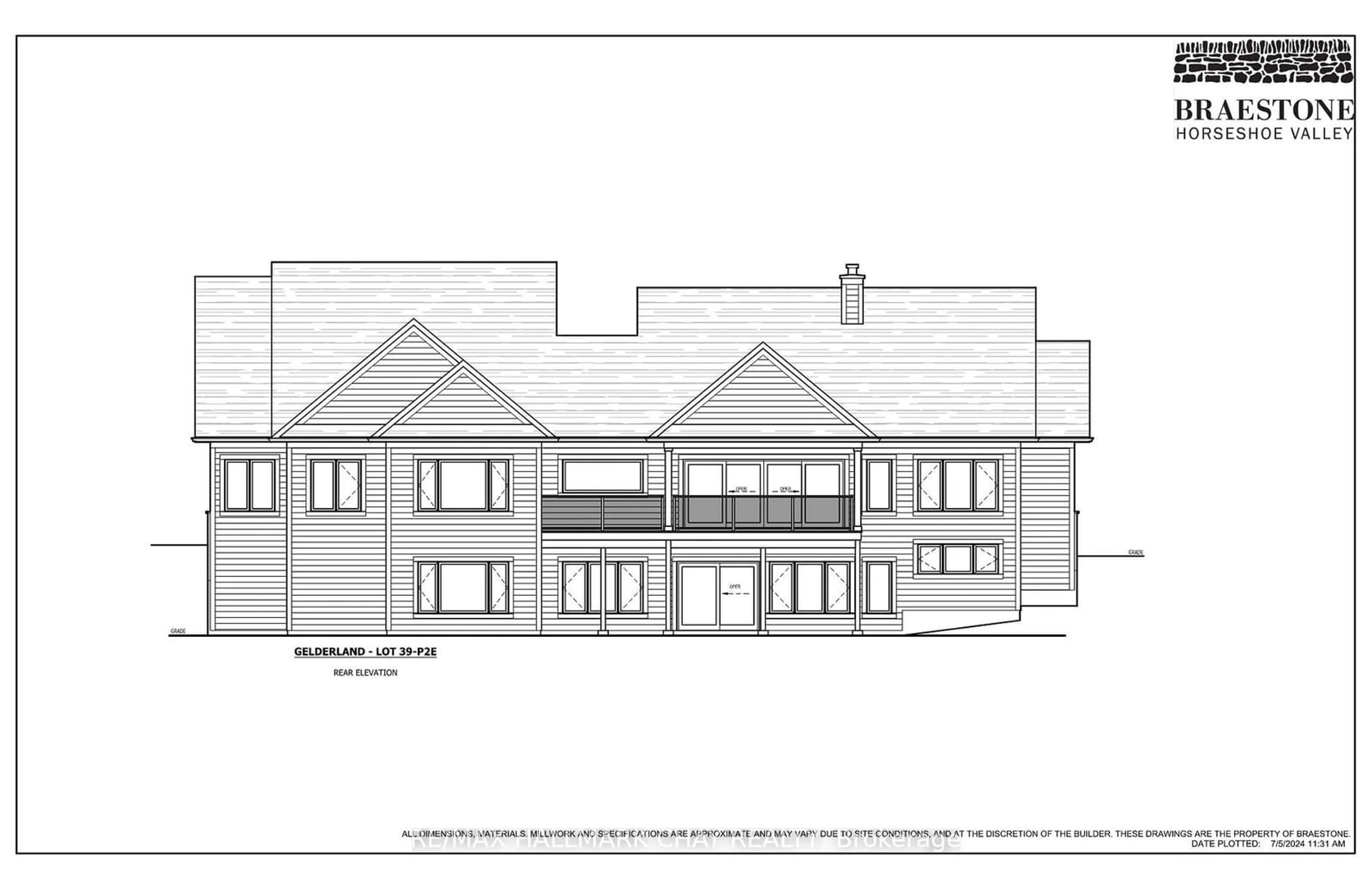 Floor plan for Lot 39 Friesian Crt, Oro-Medonte Ontario L0K 1E0