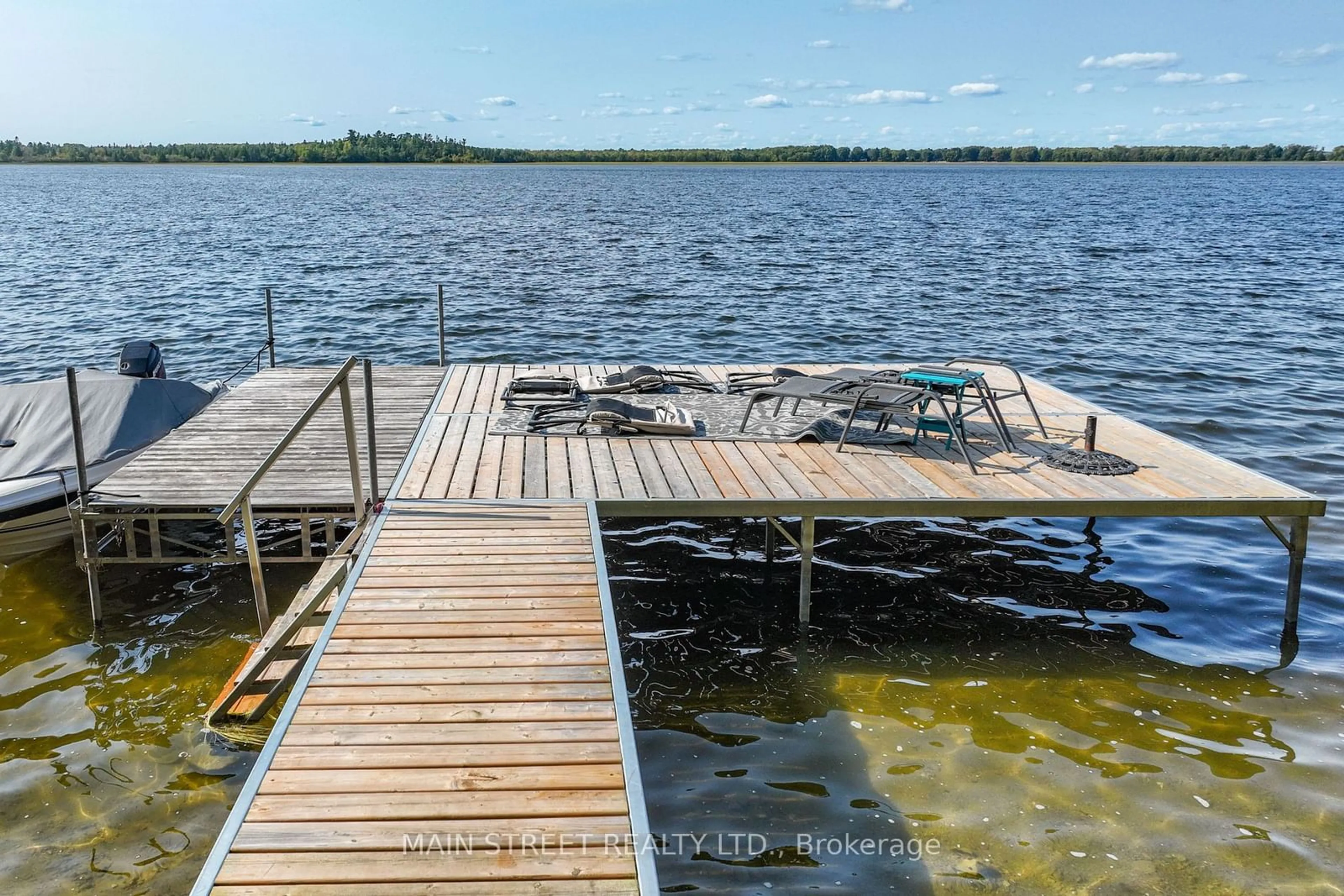 Patio, lake for 1316 Black Beach Lane, Ramara Ontario L0K 1B0