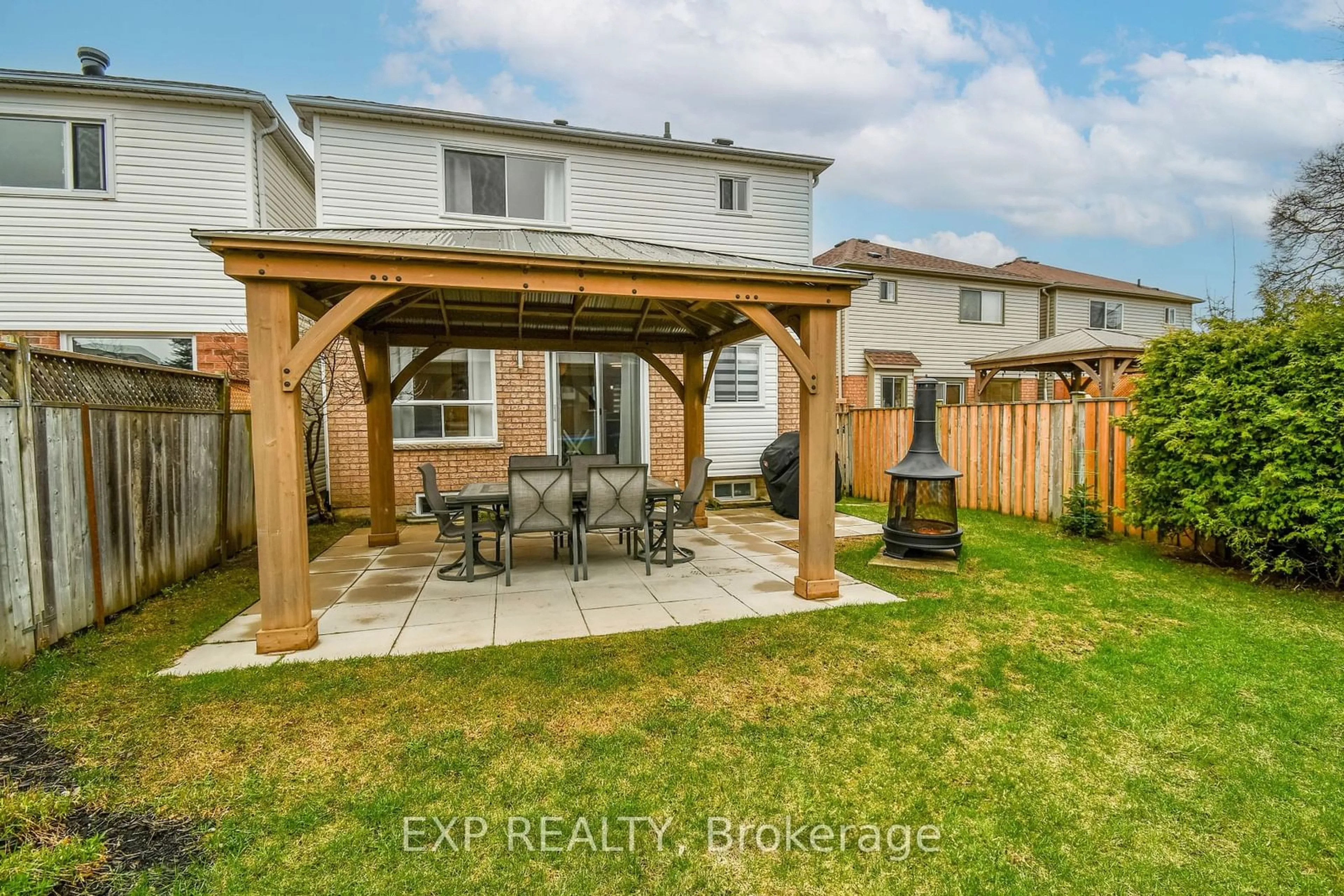 Patio for 30 Aikens Cres, Barrie Ontario L4N 8M6