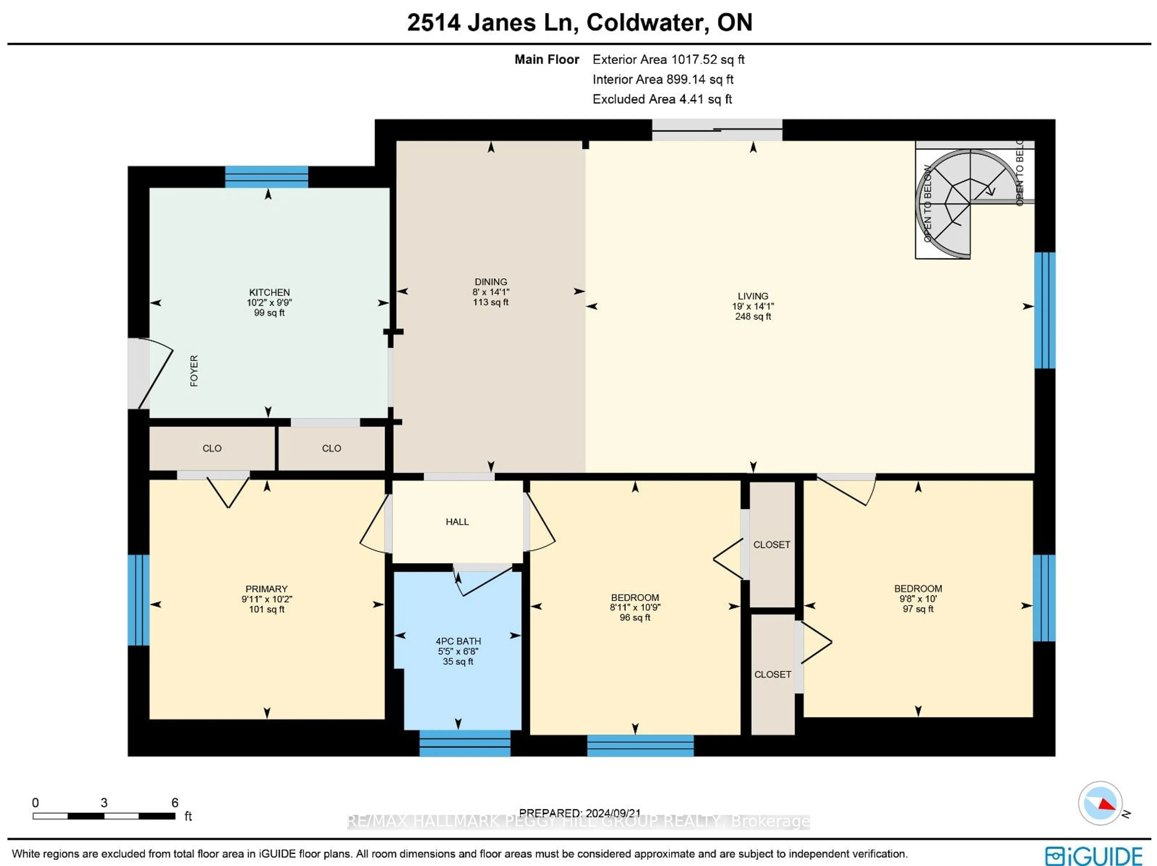 Floor plan for 2514 Janes Lane, Severn Ontario L0K 1E0