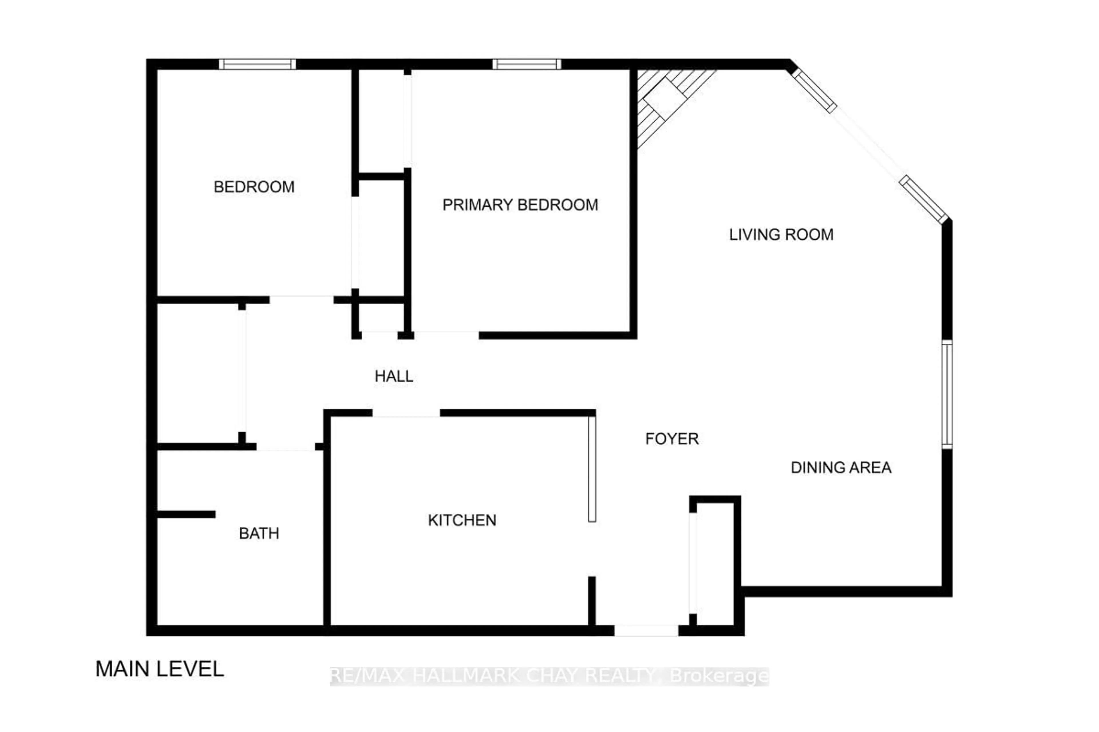 Floor plan for 131 Clapperton St #303, Barrie Ontario L4M 3G3