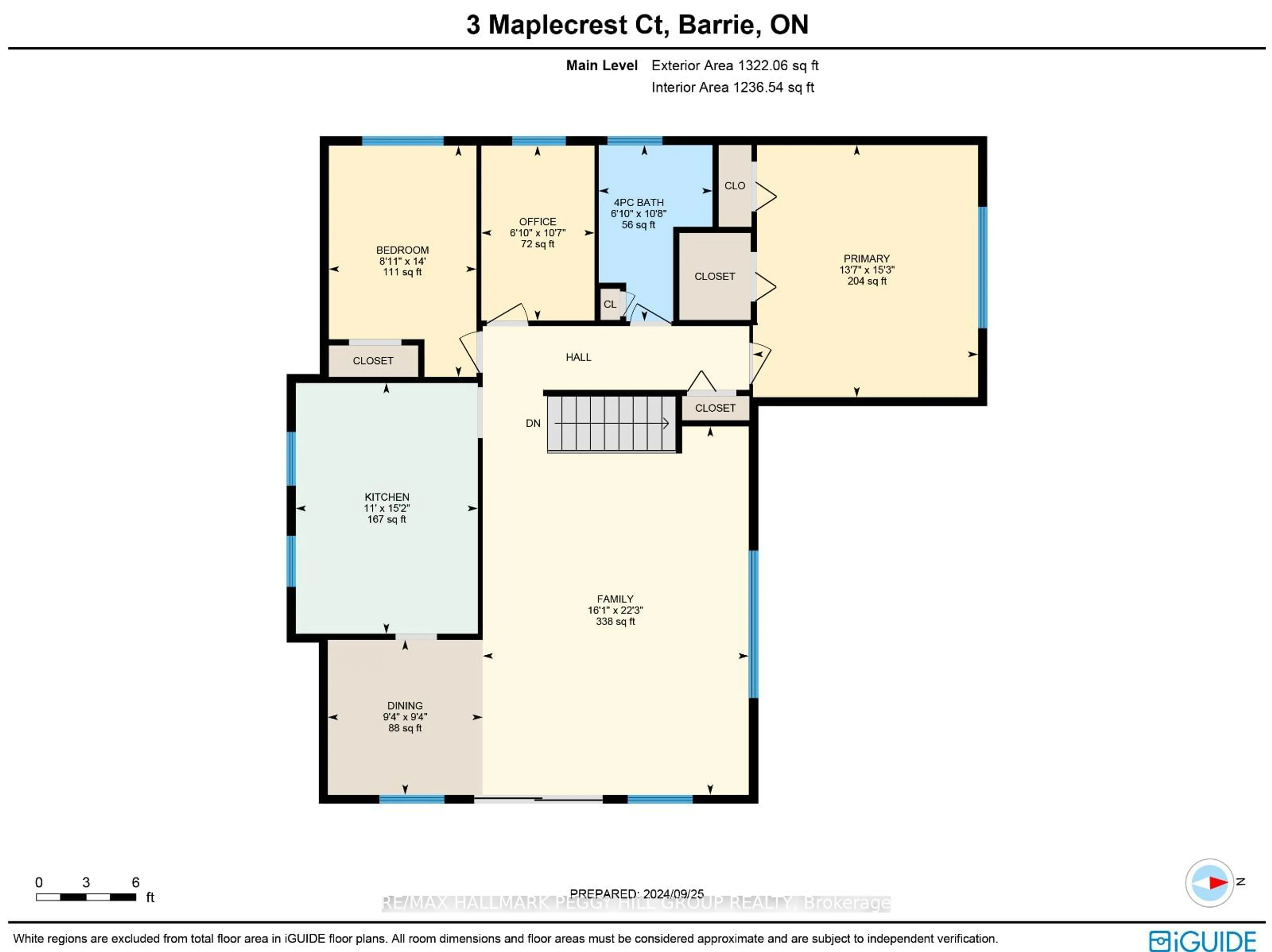 Floor plan for 3 Maplecrest Crt, Oro-Medonte Ontario L4M 4Y8