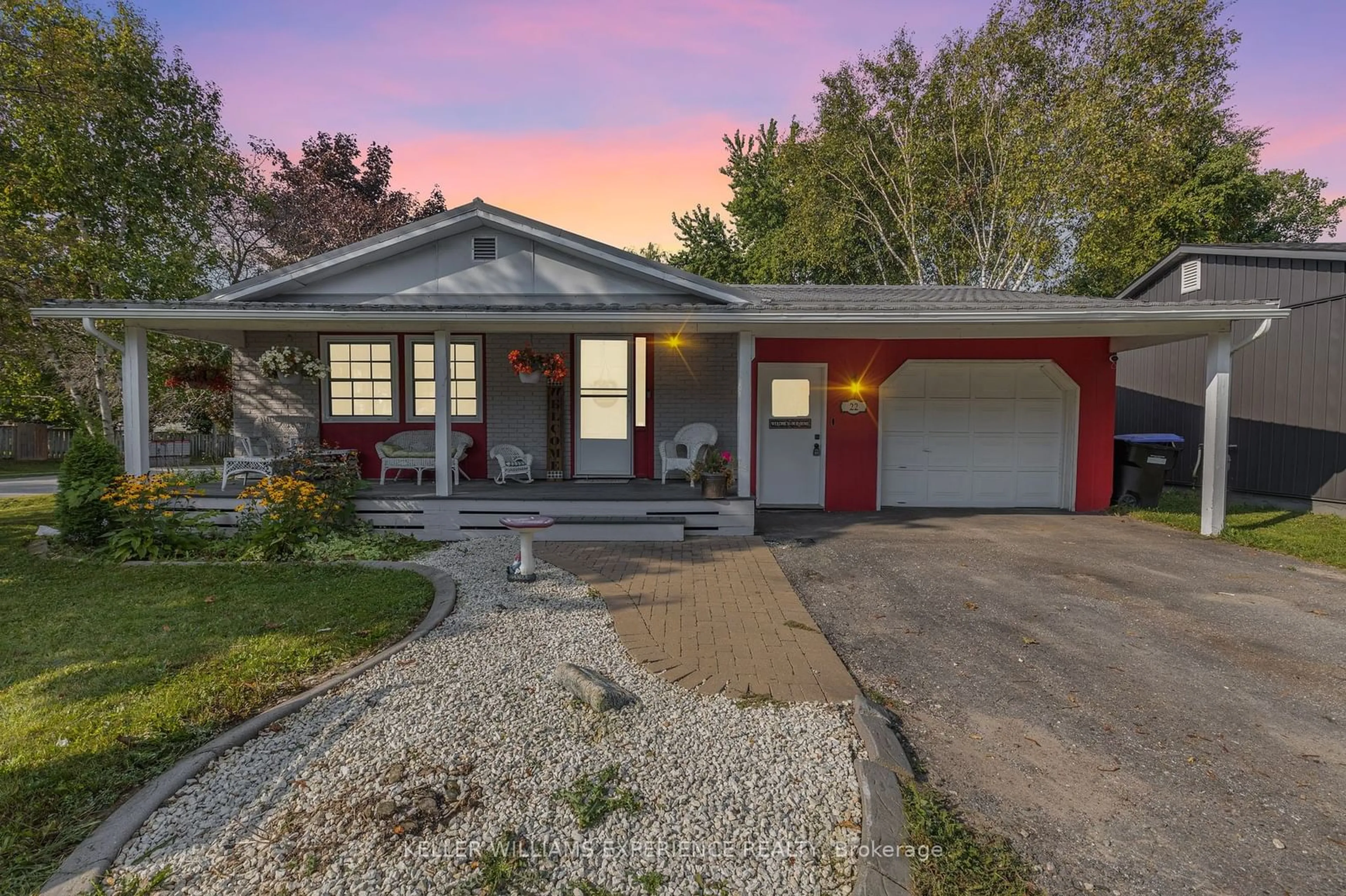 Frontside or backside of a home, cottage for 22 Centennial Ave, Springwater Ontario L0L 1P0