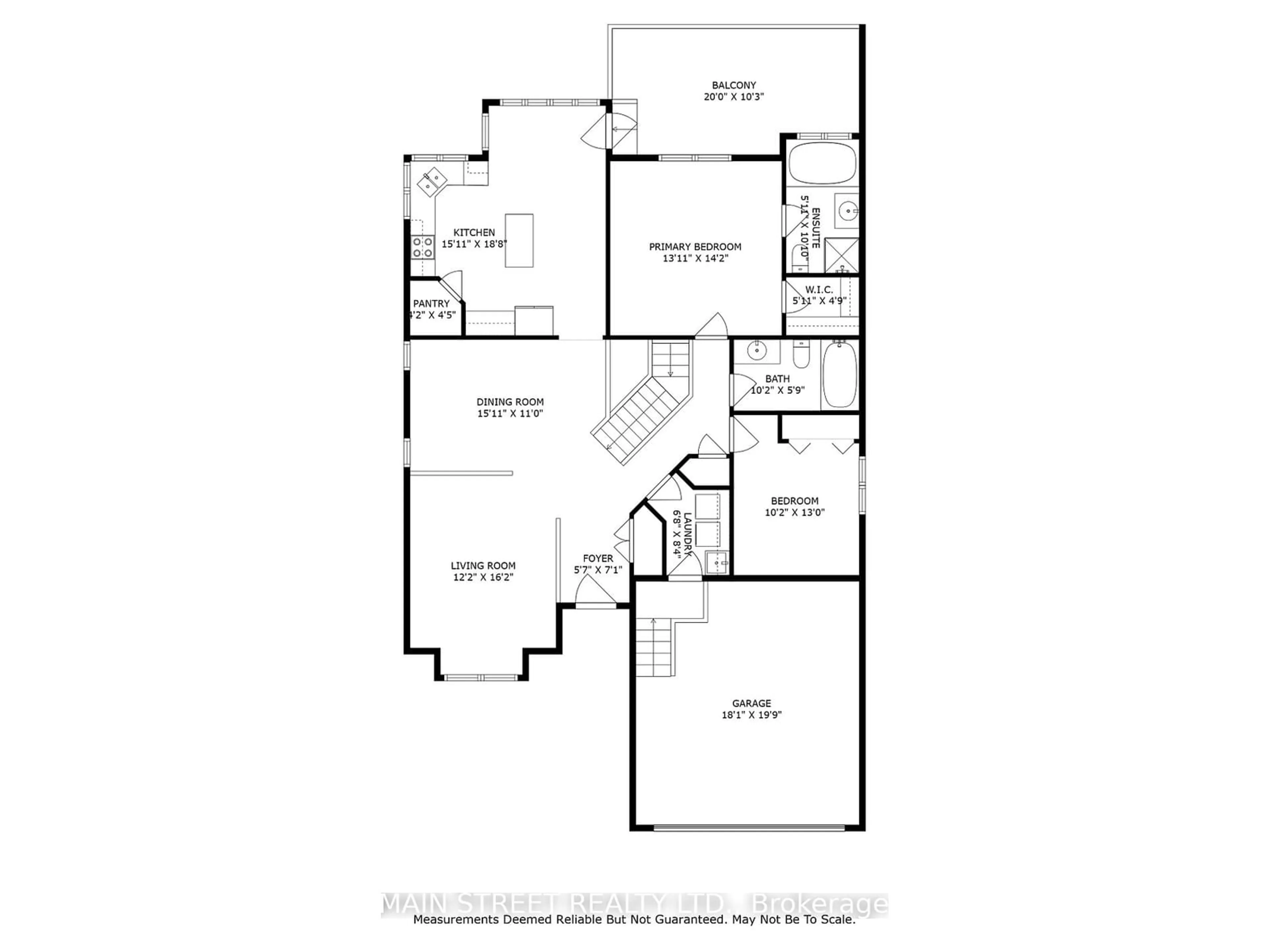 Floor plan for 40 Chalmers Dr, Barrie Ontario L4N 8A4