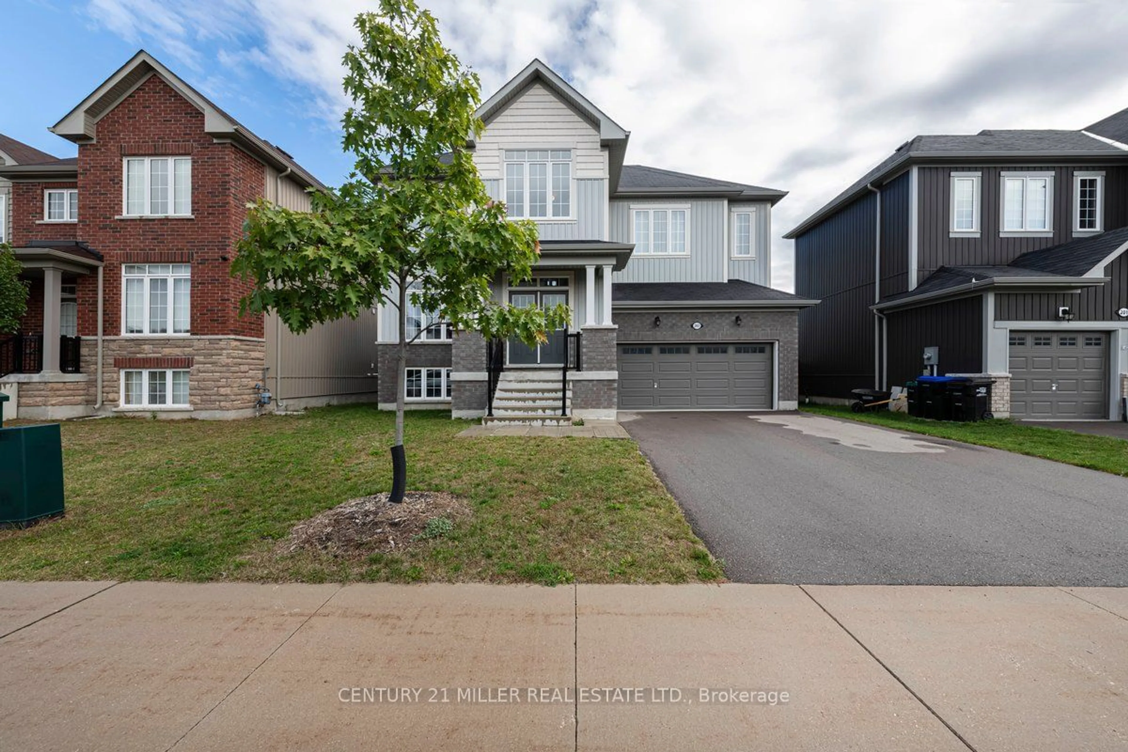 Frontside or backside of a home, the street view for 203 Roy Dr, Clearview Ontario L0M 1S0