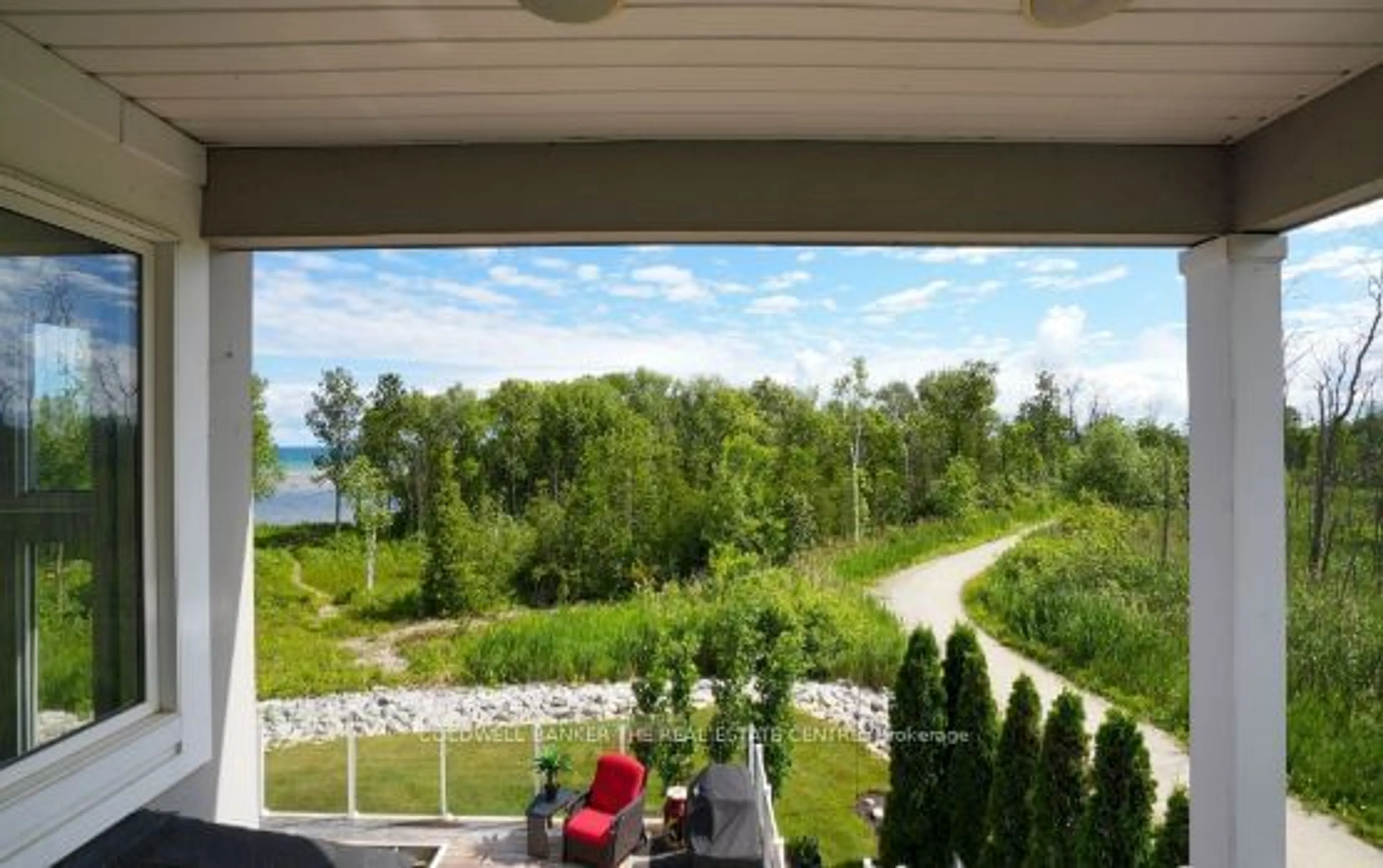 Patio, the view of lake or river for 77 Waterview Rd, Wasaga Beach Ontario L9Z 0E9