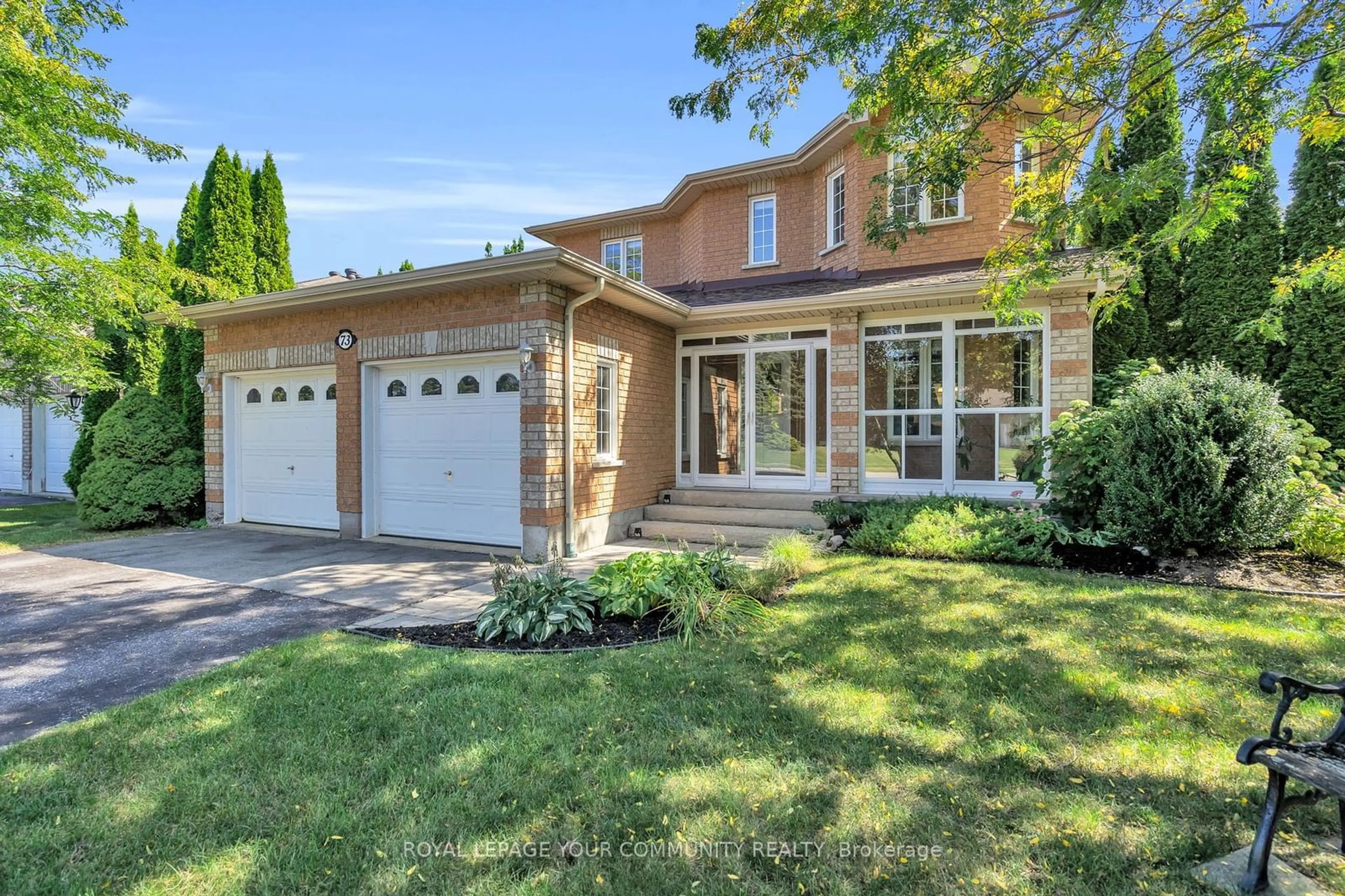 Home with brick exterior material for 73 Anderson Cres, Tay Ontario L0K 2A0