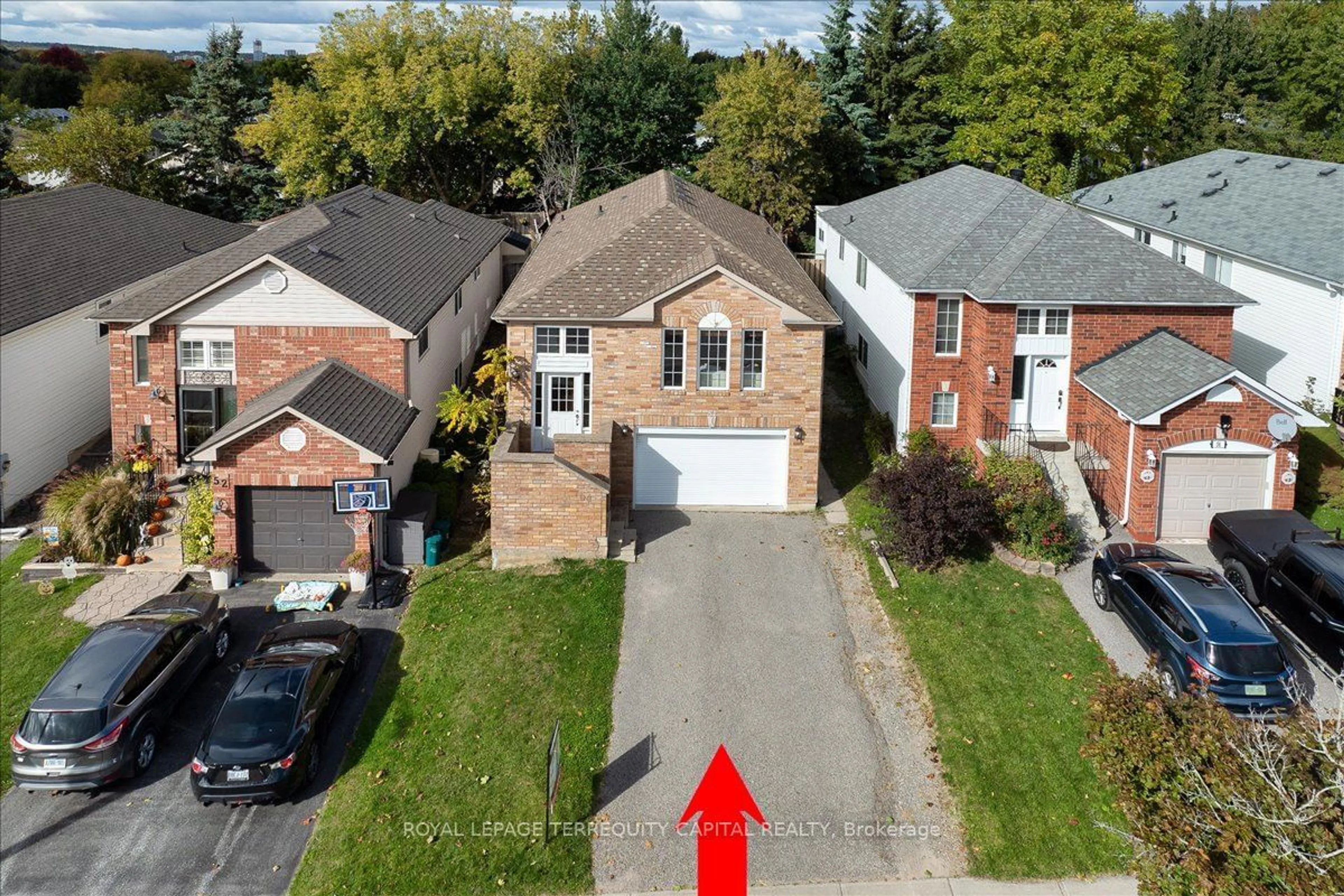 Frontside or backside of a home, the street view for 54 Copeman Cres, Barrie Ontario L4N 8B4