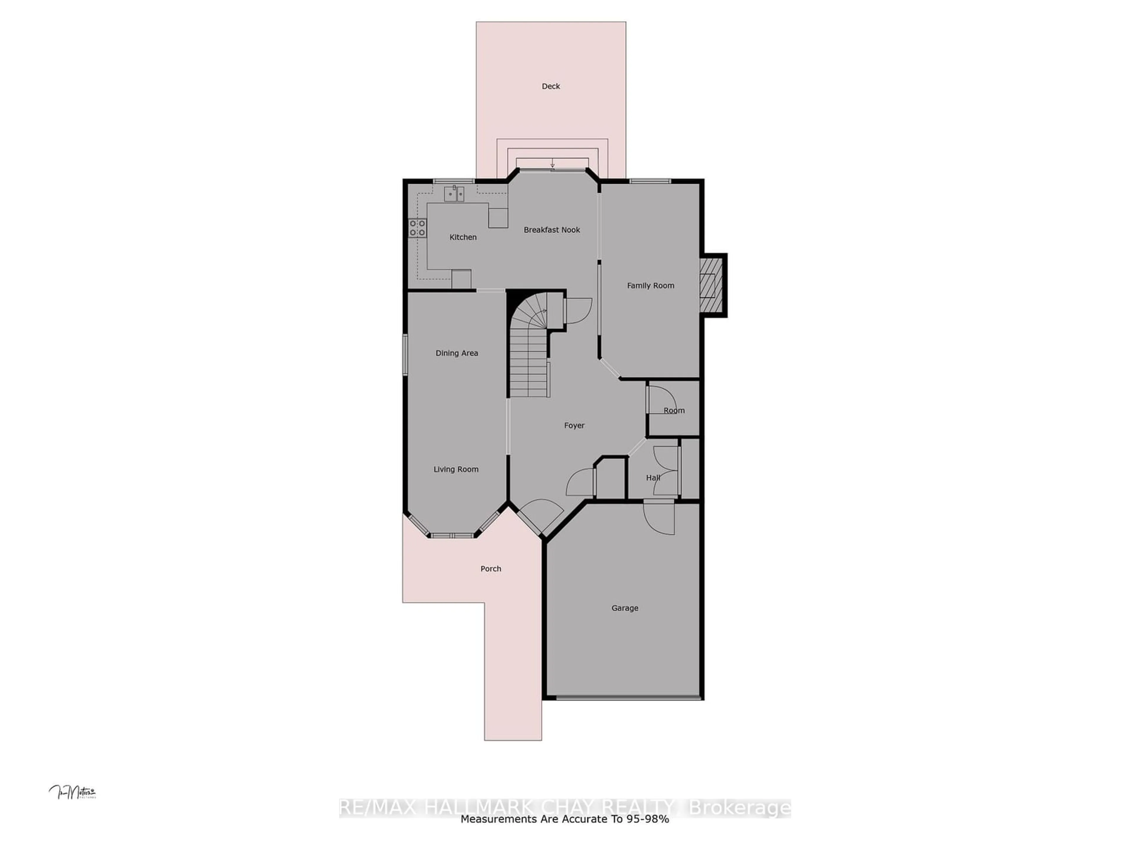 Floor plan for 56 Stoneybrook Cres, Barrie Ontario L4N 0A6