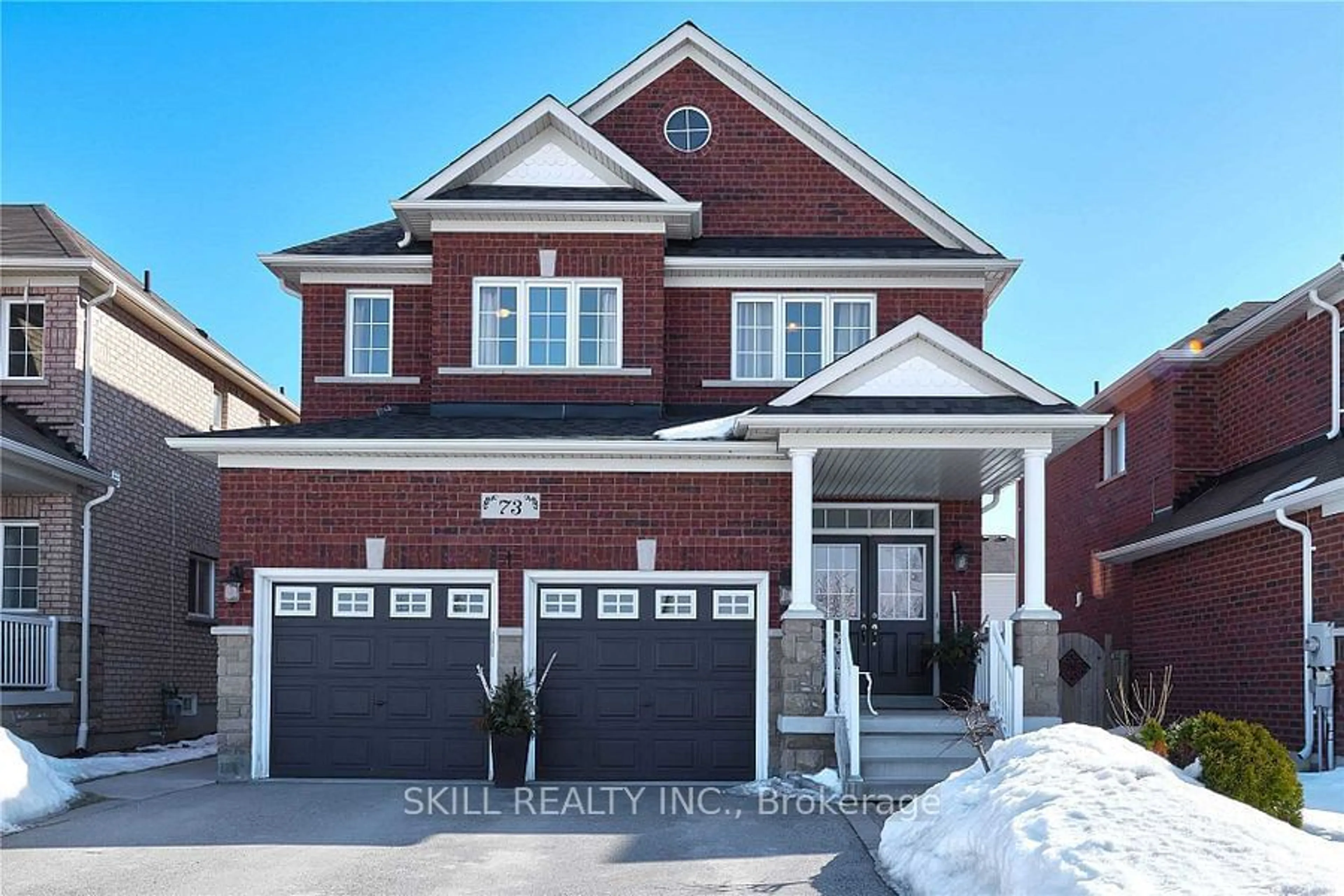 Home with brick exterior material for 73 Coronation Pkwy, Barrie Ontario L4M 0E2