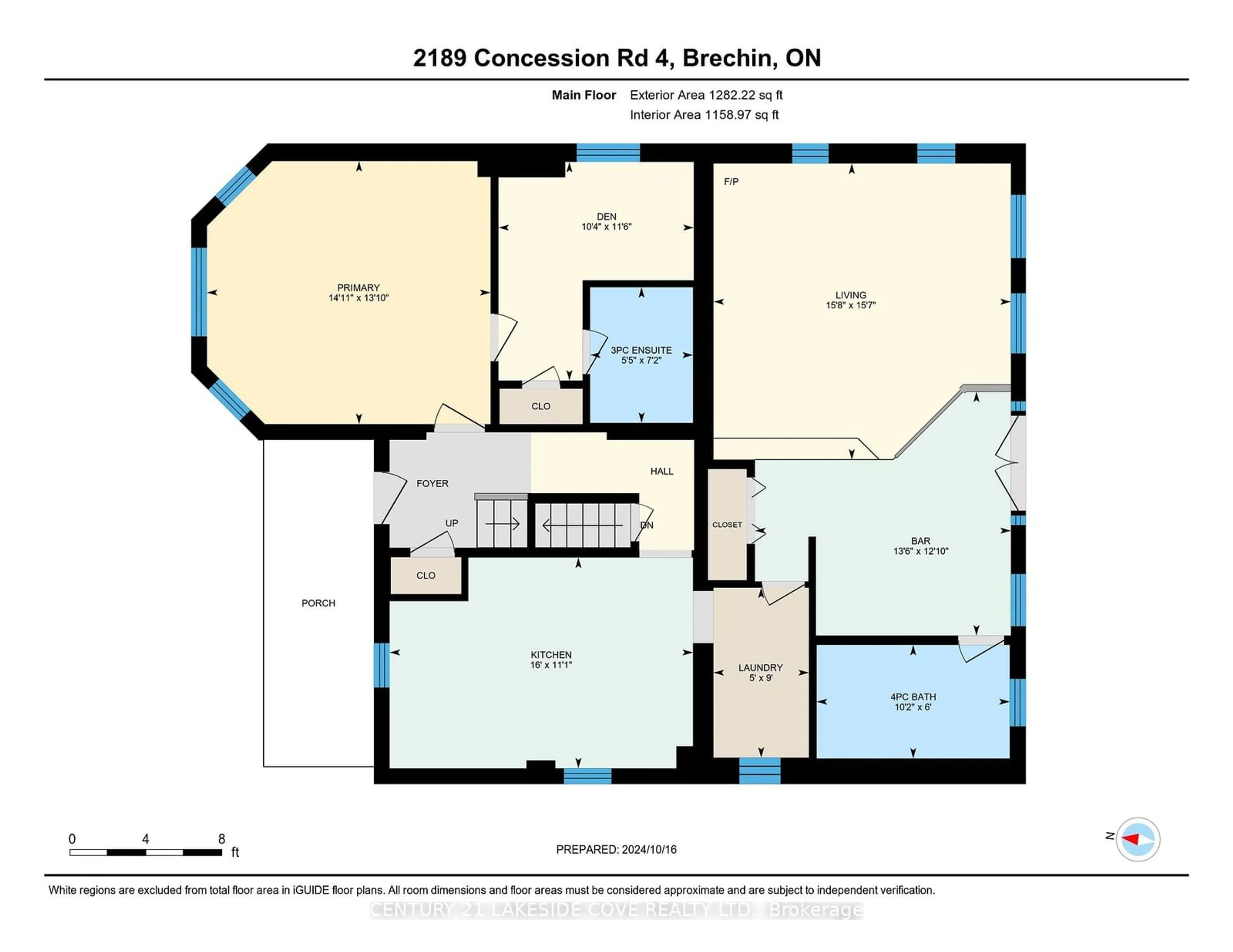 Floor plan for 2189 Concession 4 Rd, Ramara Ontario L0K 1B0