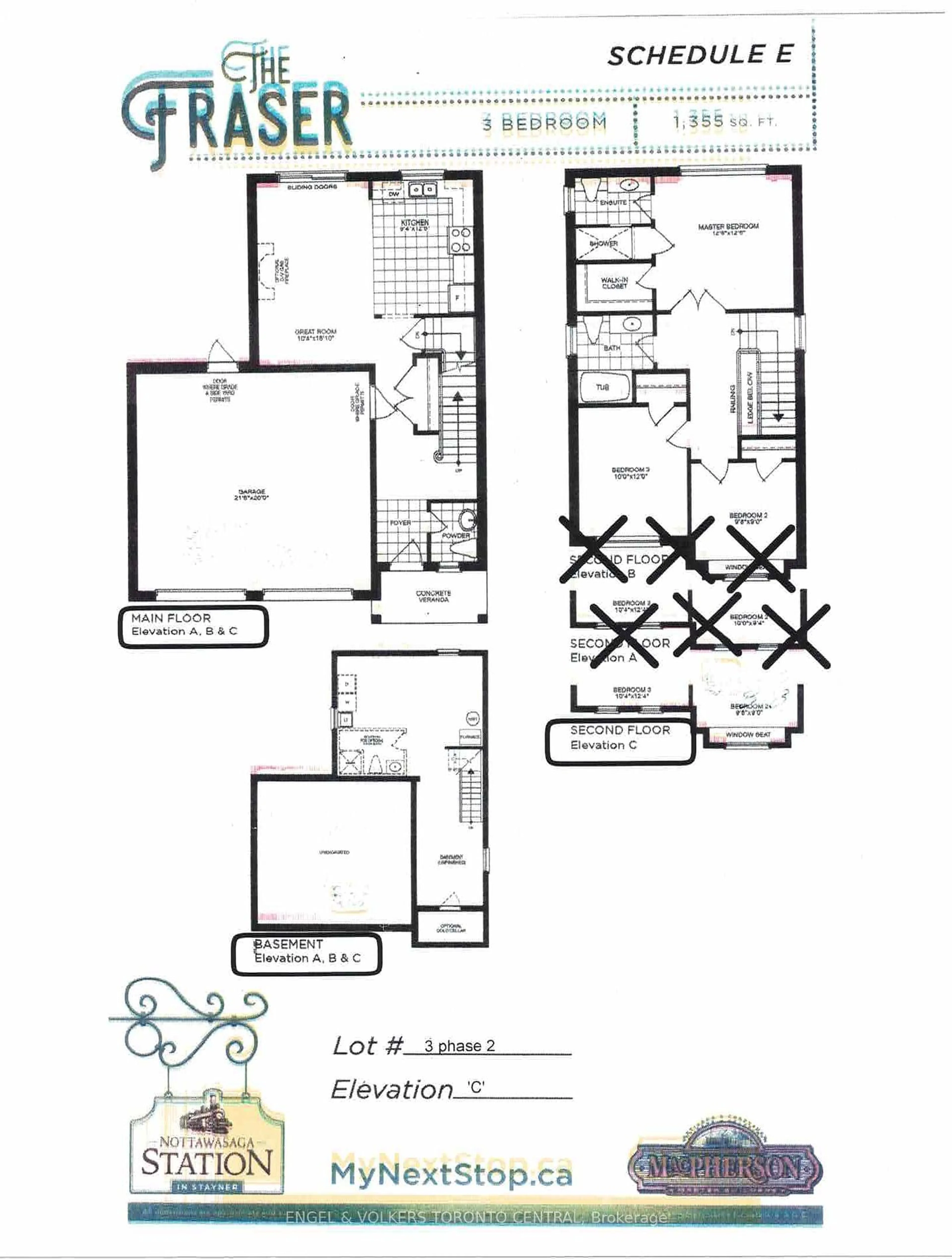 Floor plan for 206 Cubitt St, Clearview Ontario L0M 1S0