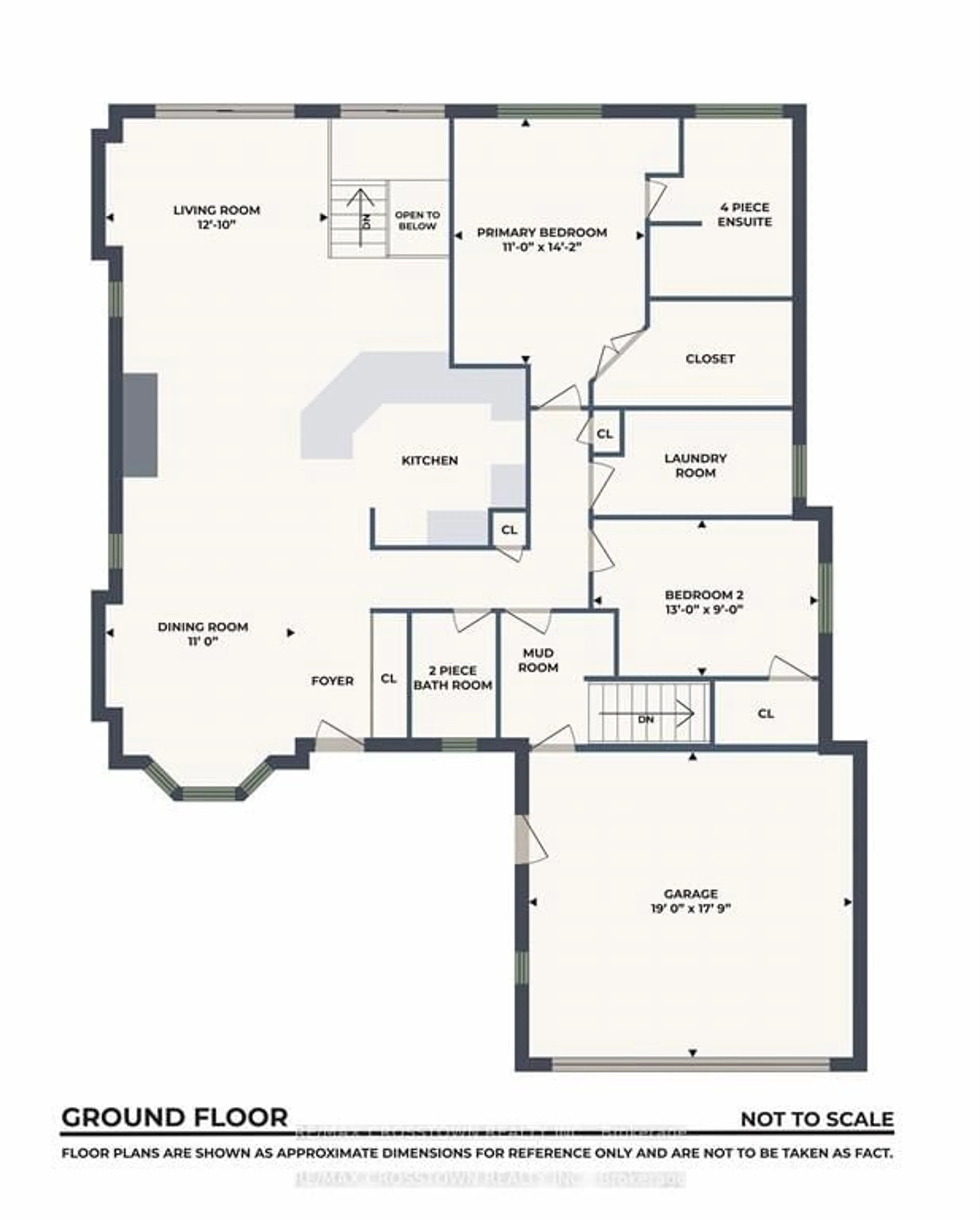 Floor plan for 38 Crompton Dr, Barrie Ontario L4M 6N1