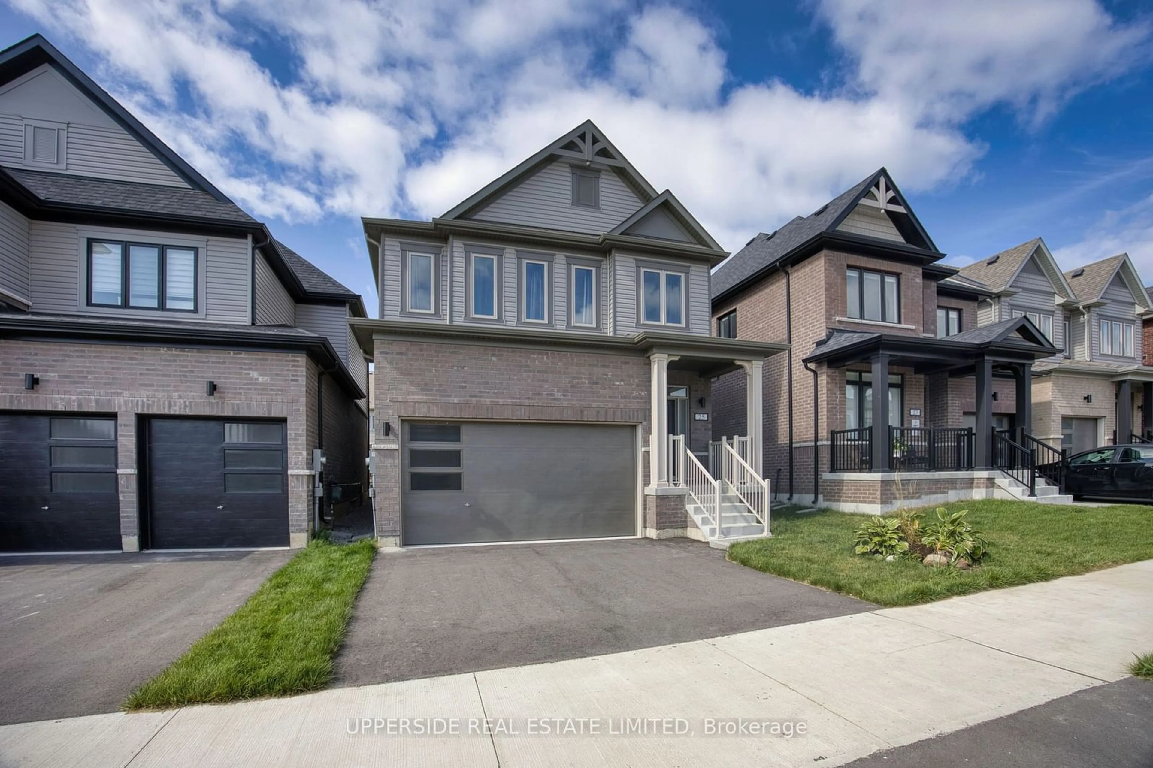 Frontside or backside of a home, the street view for 25 Shepherd Dr, Barrie Ontario L9J 0K4