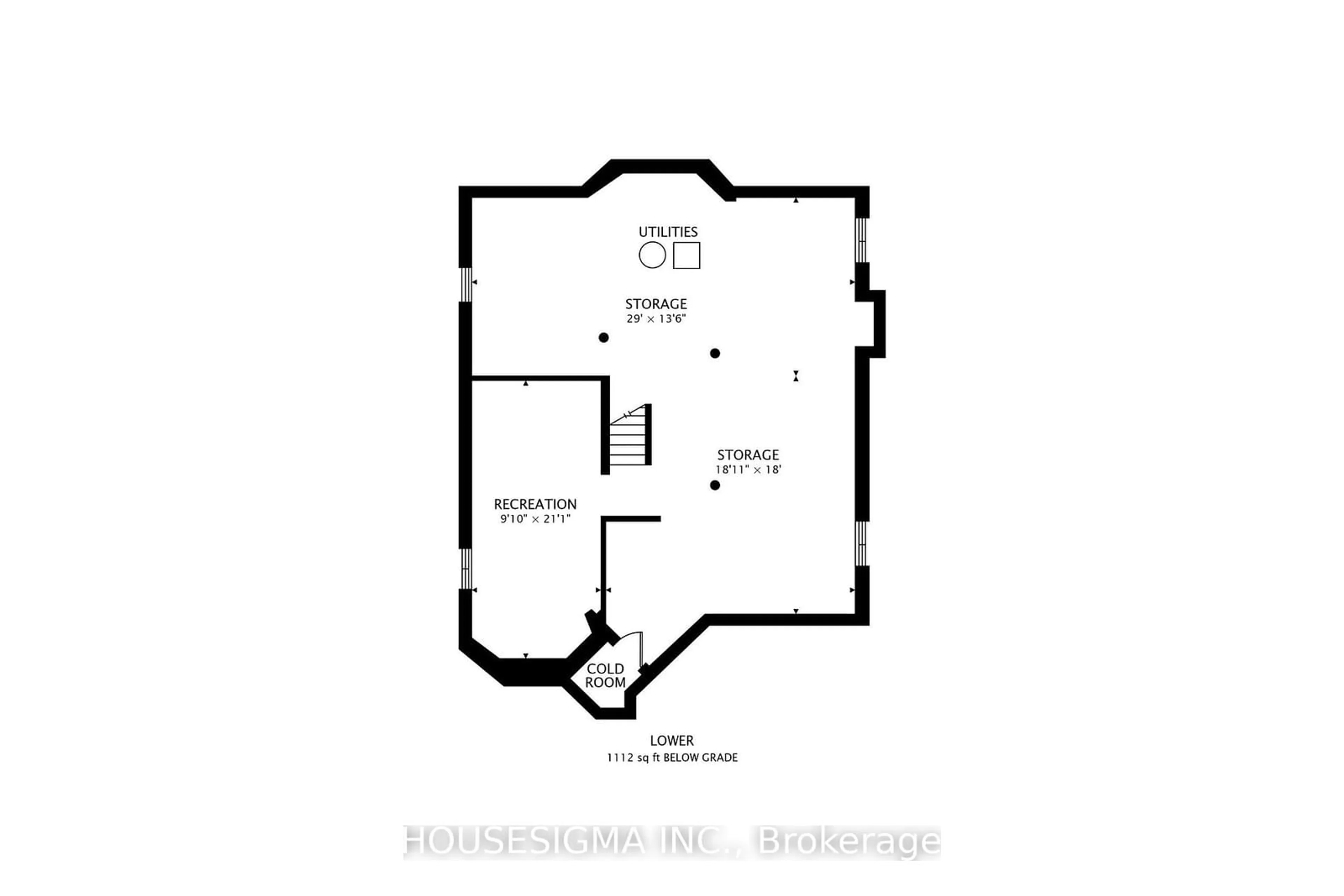 Floor plan for 5 Kelsey Cres, Barrie Ontario L4N 0J7