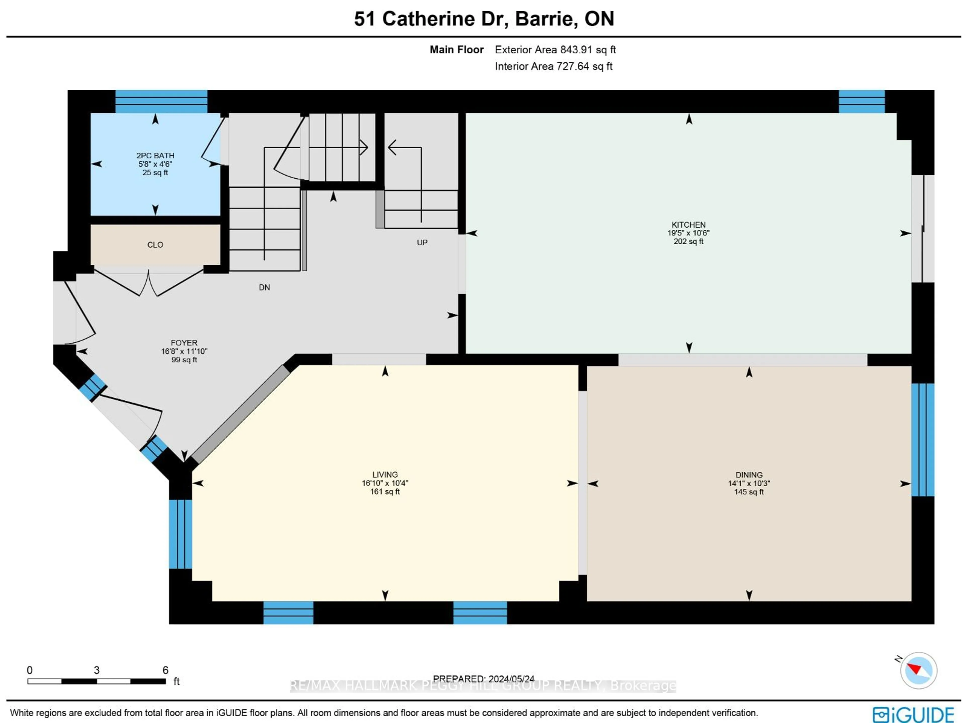 Floor plan for 51 Catherine Dr, Barrie Ontario L4N 0H1