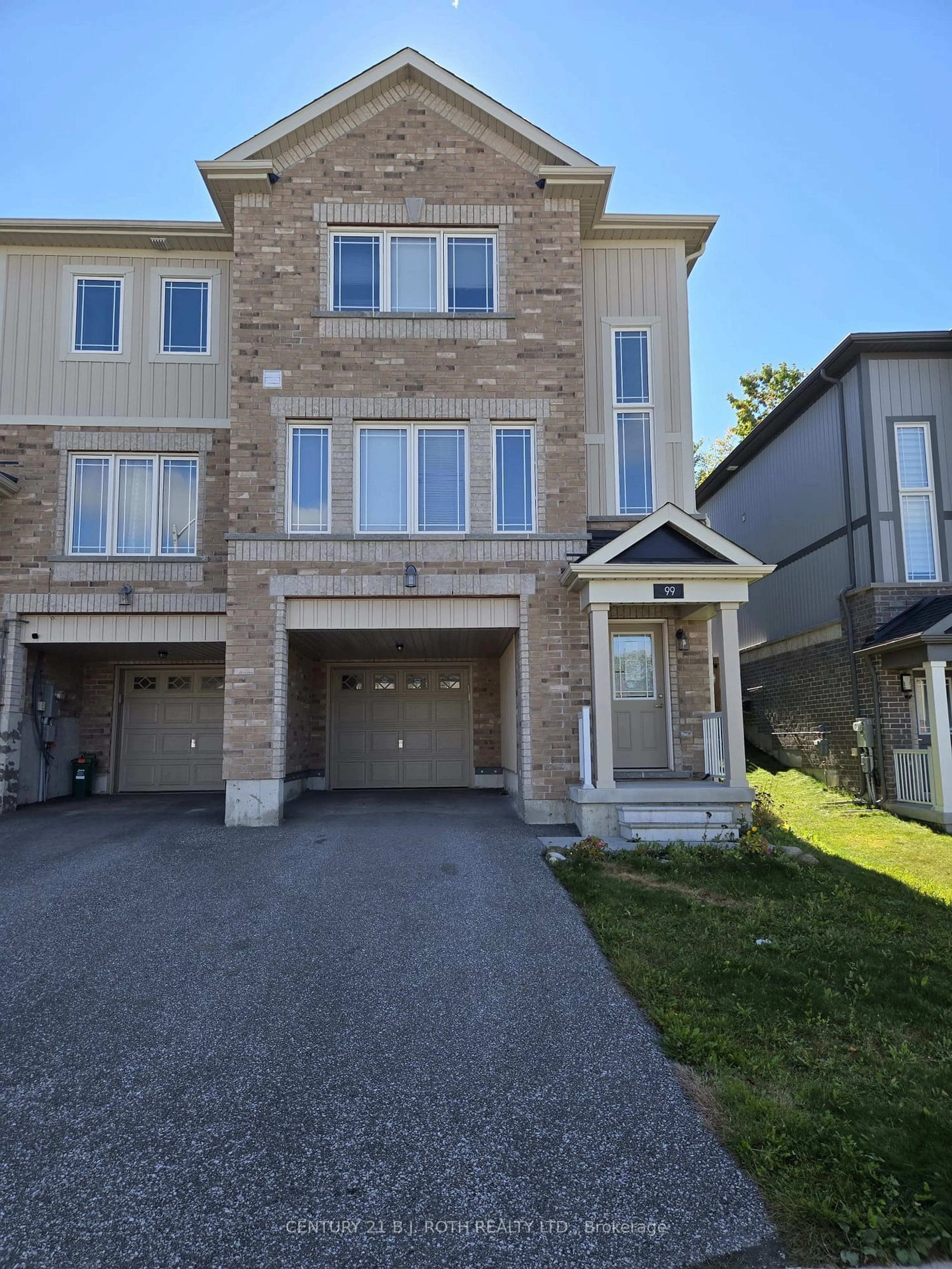 A pic from exterior of the house or condo, cottage for 99 Frank's Way, Barrie Ontario L4N 3J1