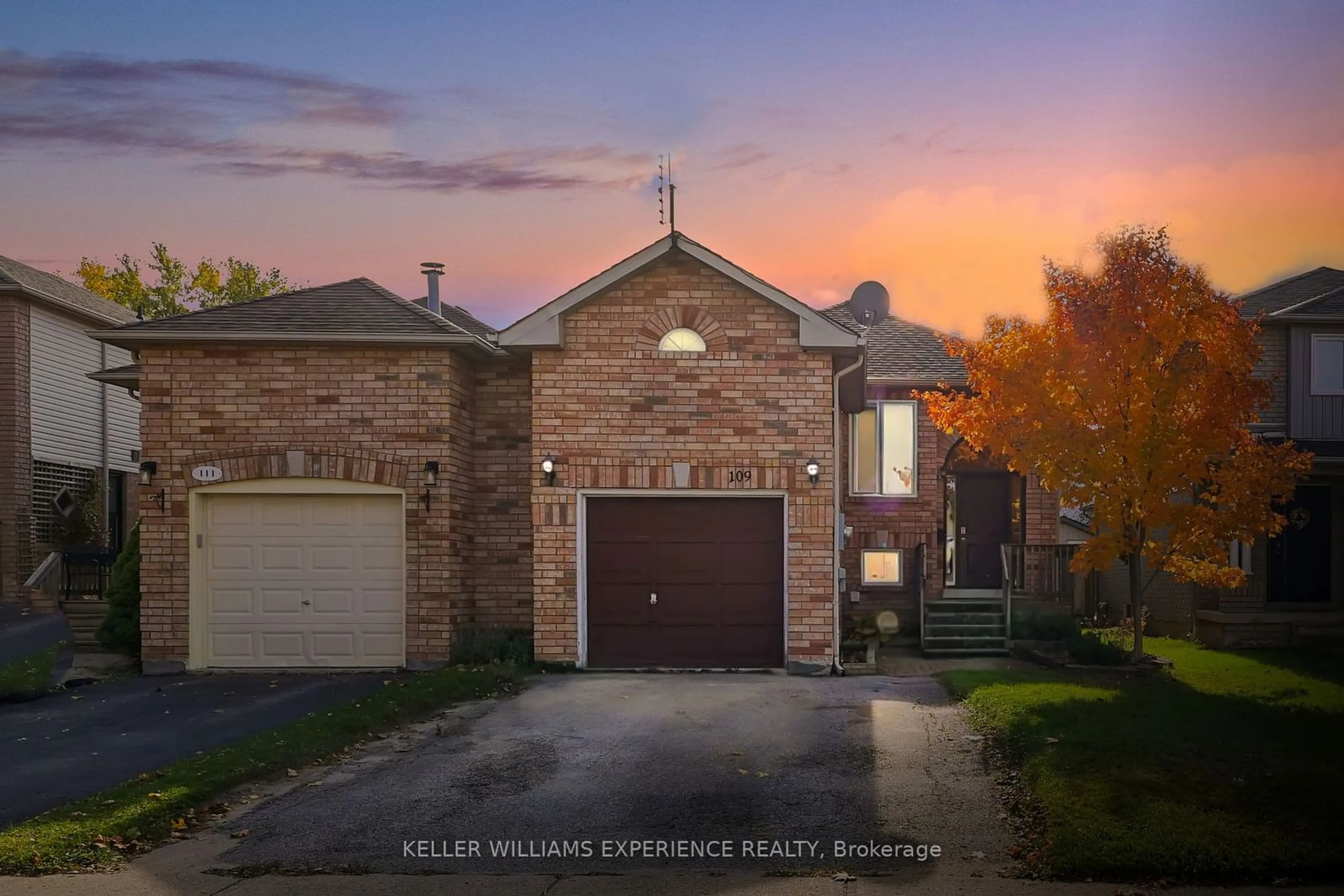 A pic from exterior of the house or condo, the street view for 109 Athabaska Rd, Barrie Ontario L4N 8E6