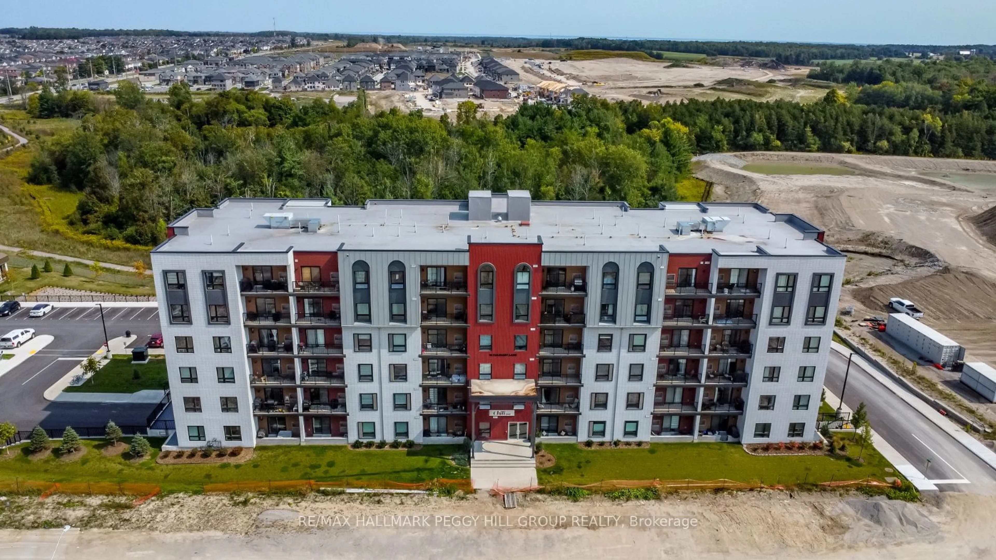 A pic from exterior of the house or condo, the front or back of building for 10 Culinary Lane #610, Barrie Ontario L9J 0K2