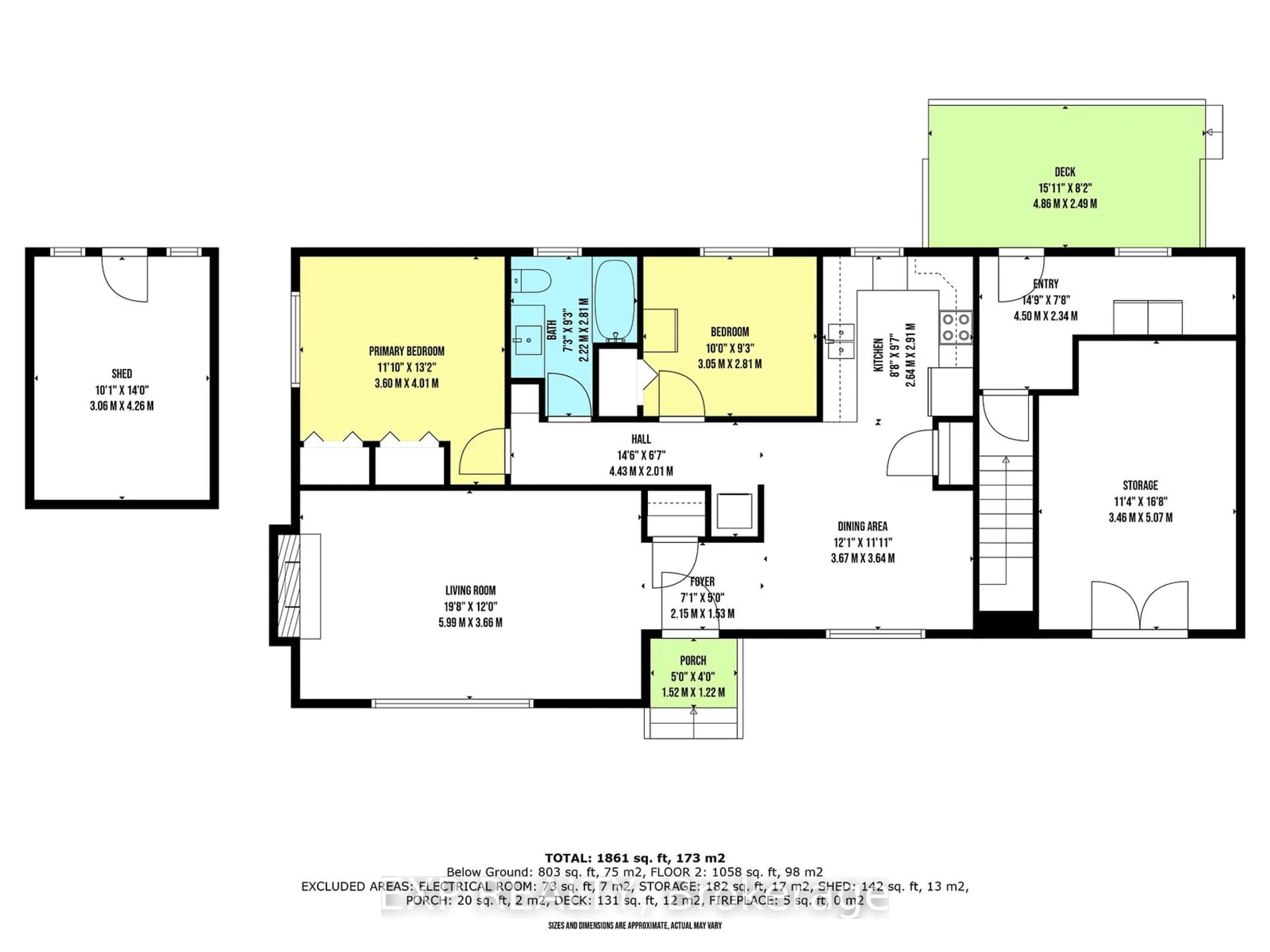 Floor plan for 143 Westmount Dr, Orillia Ontario L3V 6C7