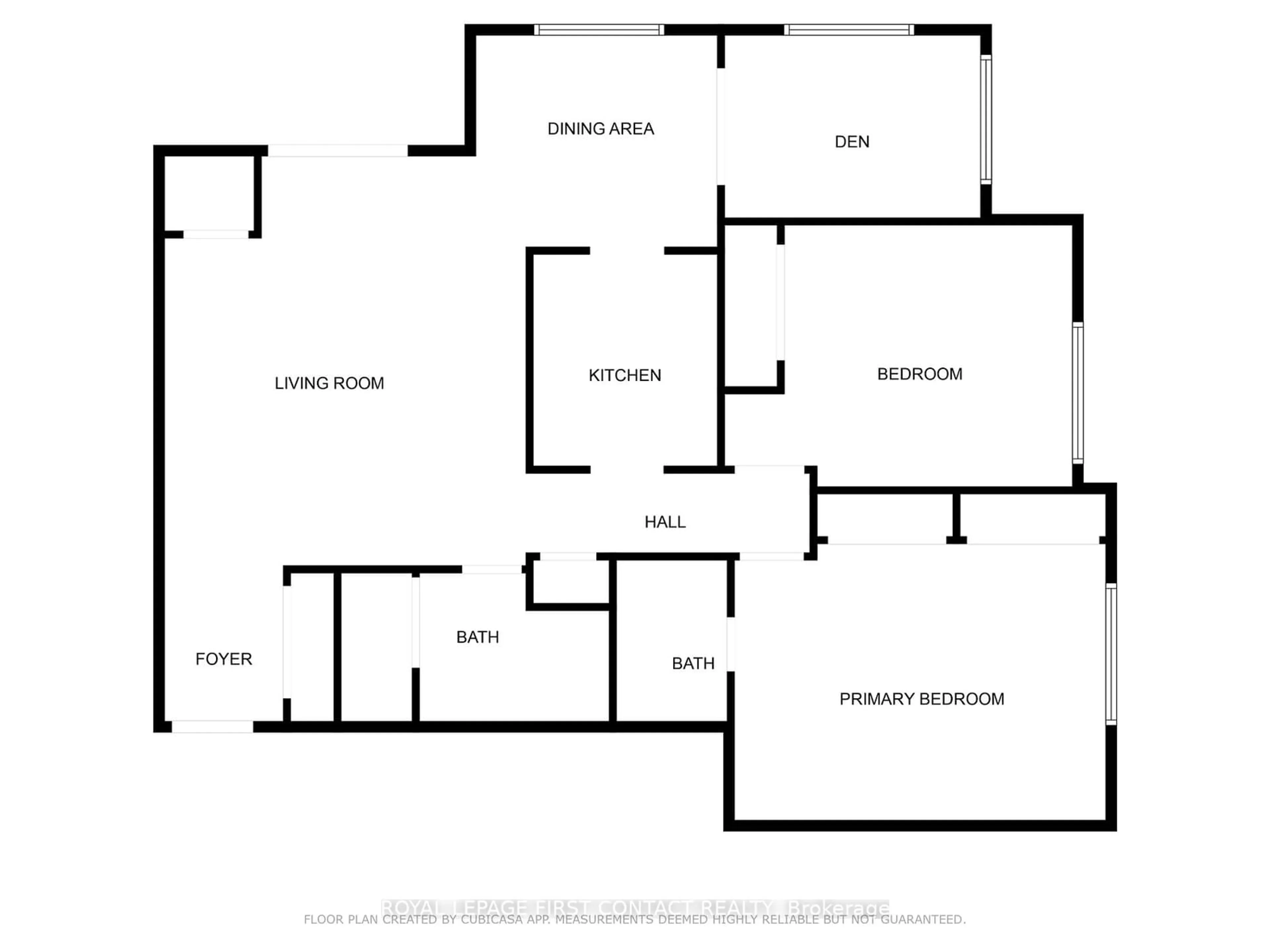 Floor plan for 306 Essa Rd #201, Barrie Ontario L9J 0H5