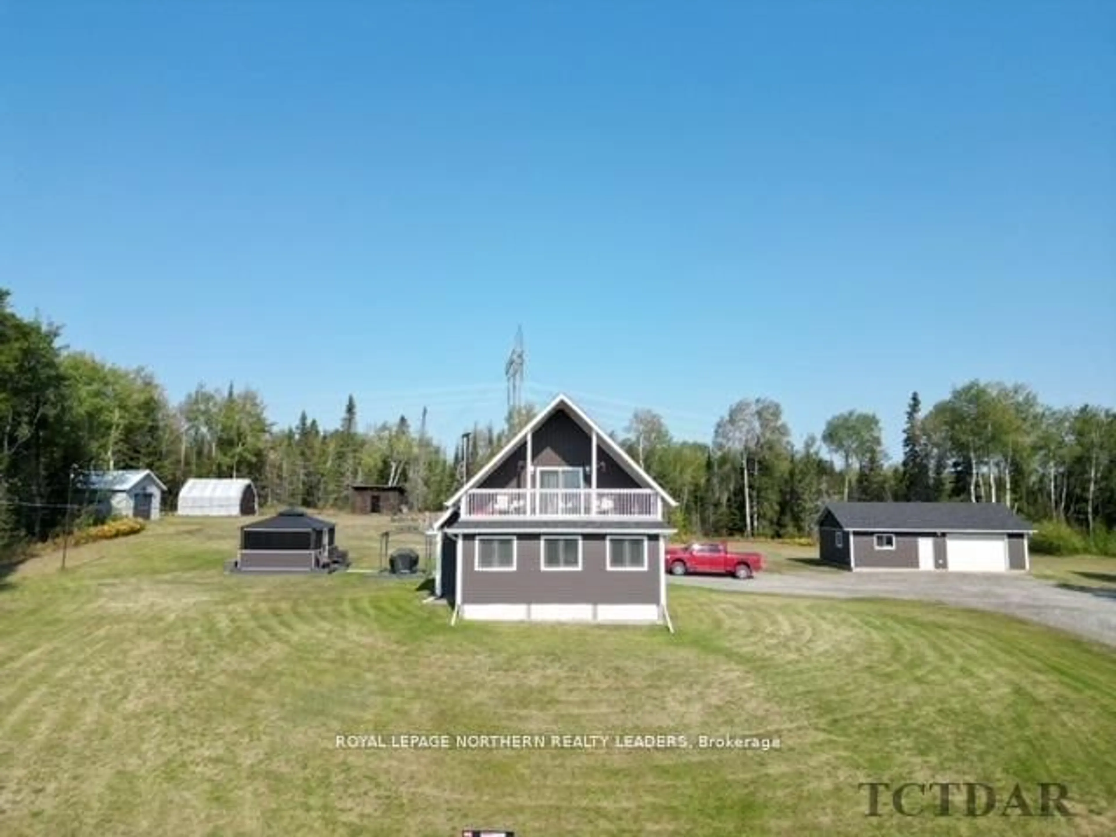 Frontside or backside of a home, cottage for 1210 Goldmine Rd, Timmins Ontario P0N 1G0