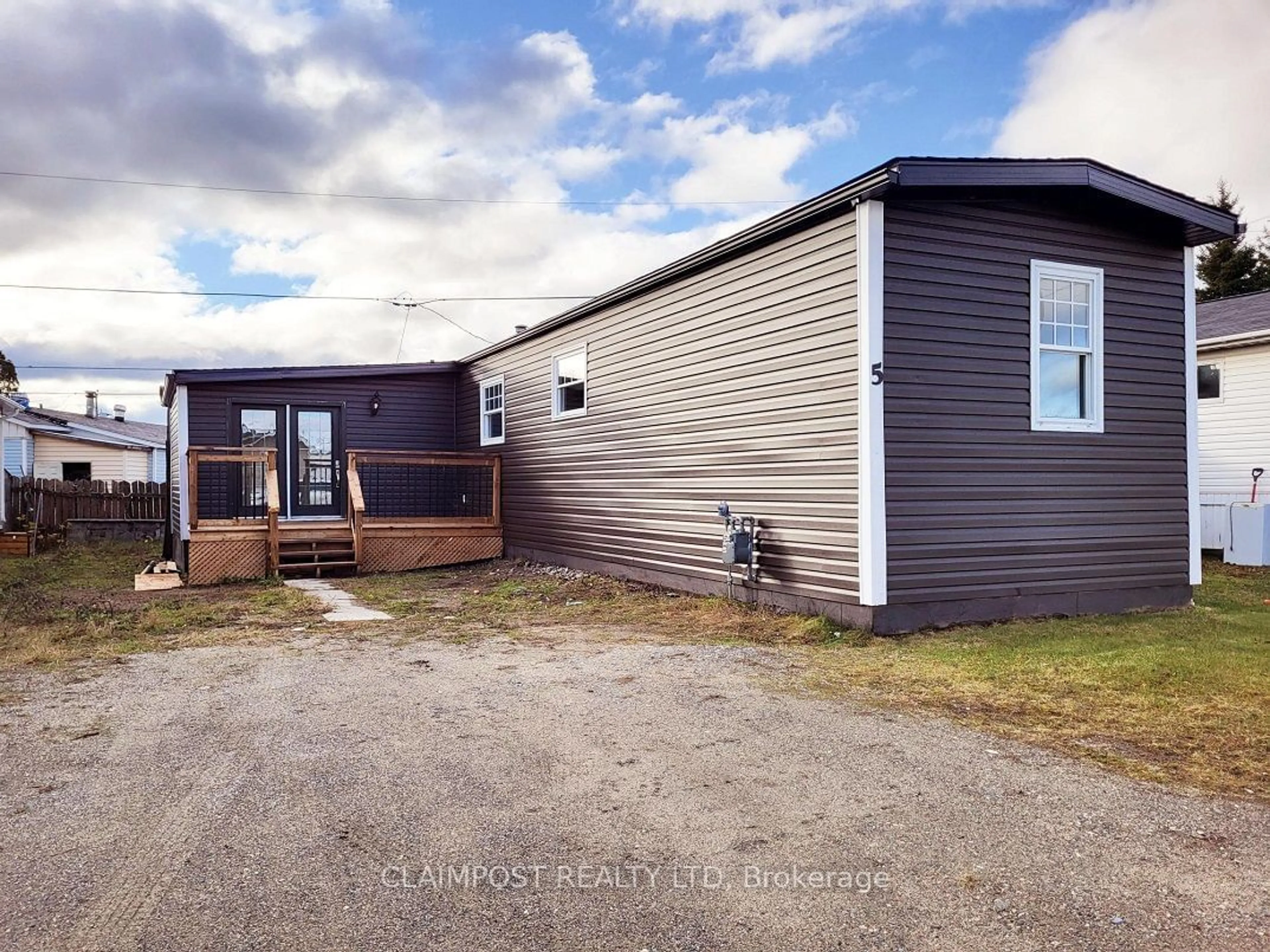 Frontside or backside of a home, cottage for 5 Kim Ave, Timmins Ontario P4N 8R7