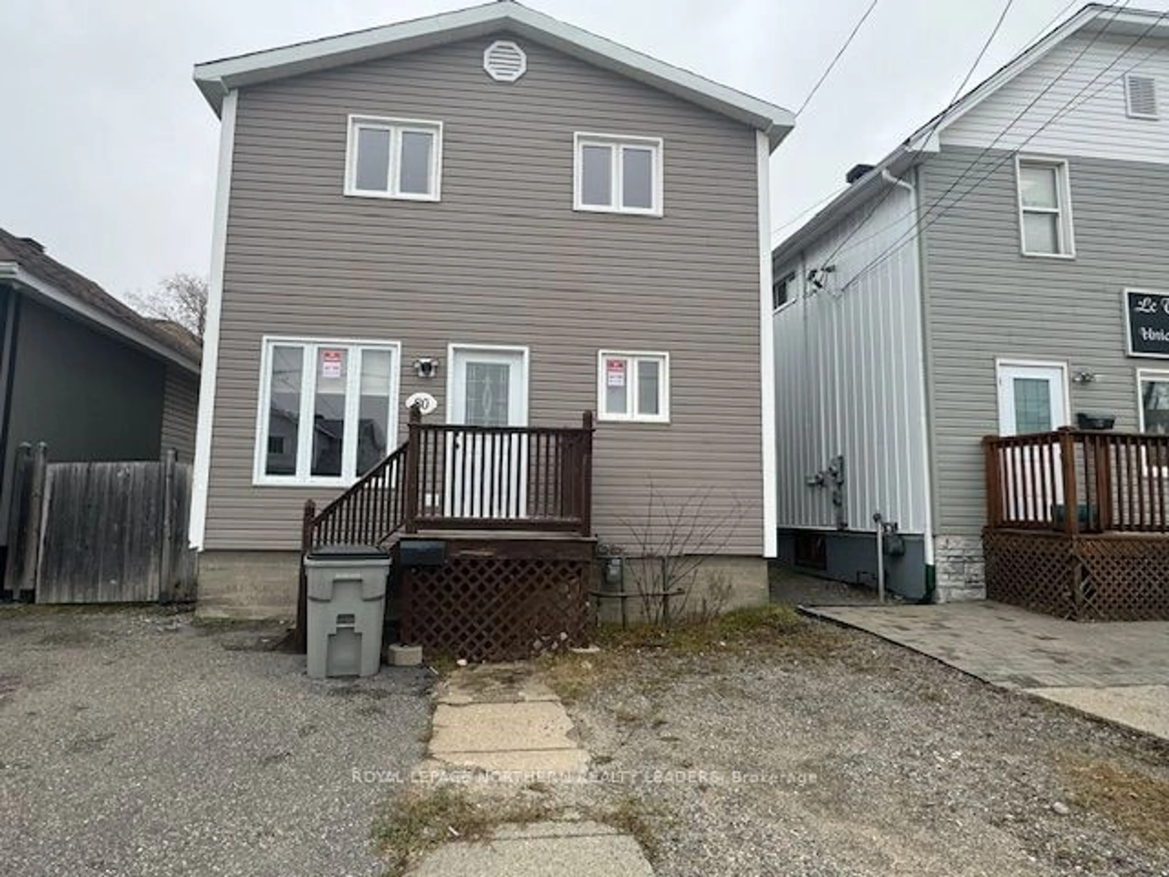 Frontside or backside of a home, cottage for 80 Elm St, Timmins Ontario P4N 1W6